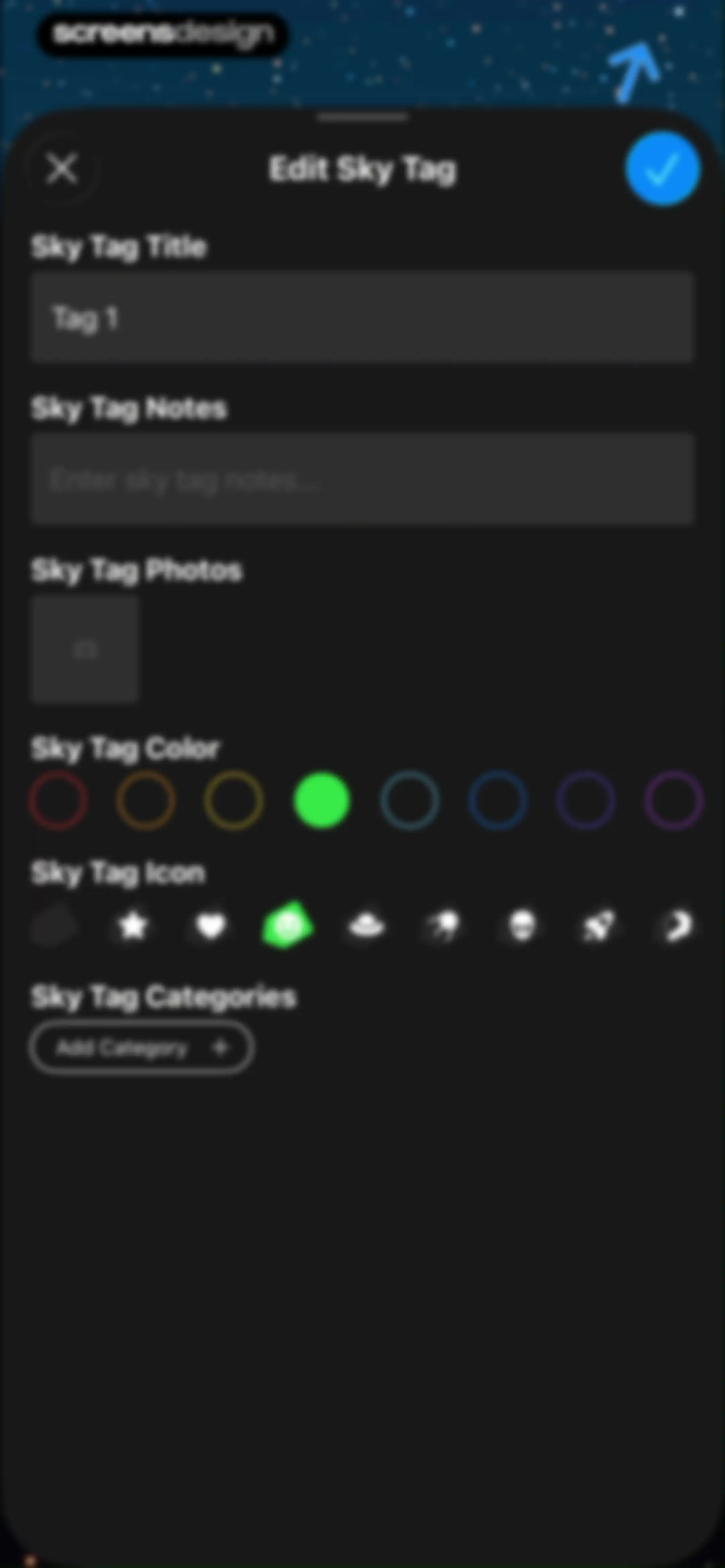 Night Sky screen 91