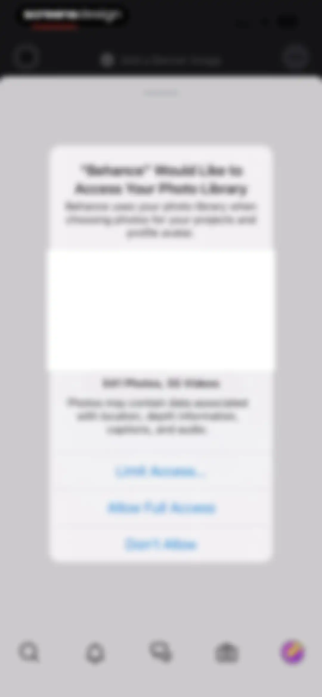 Behance – Creative Portfolios screen 93