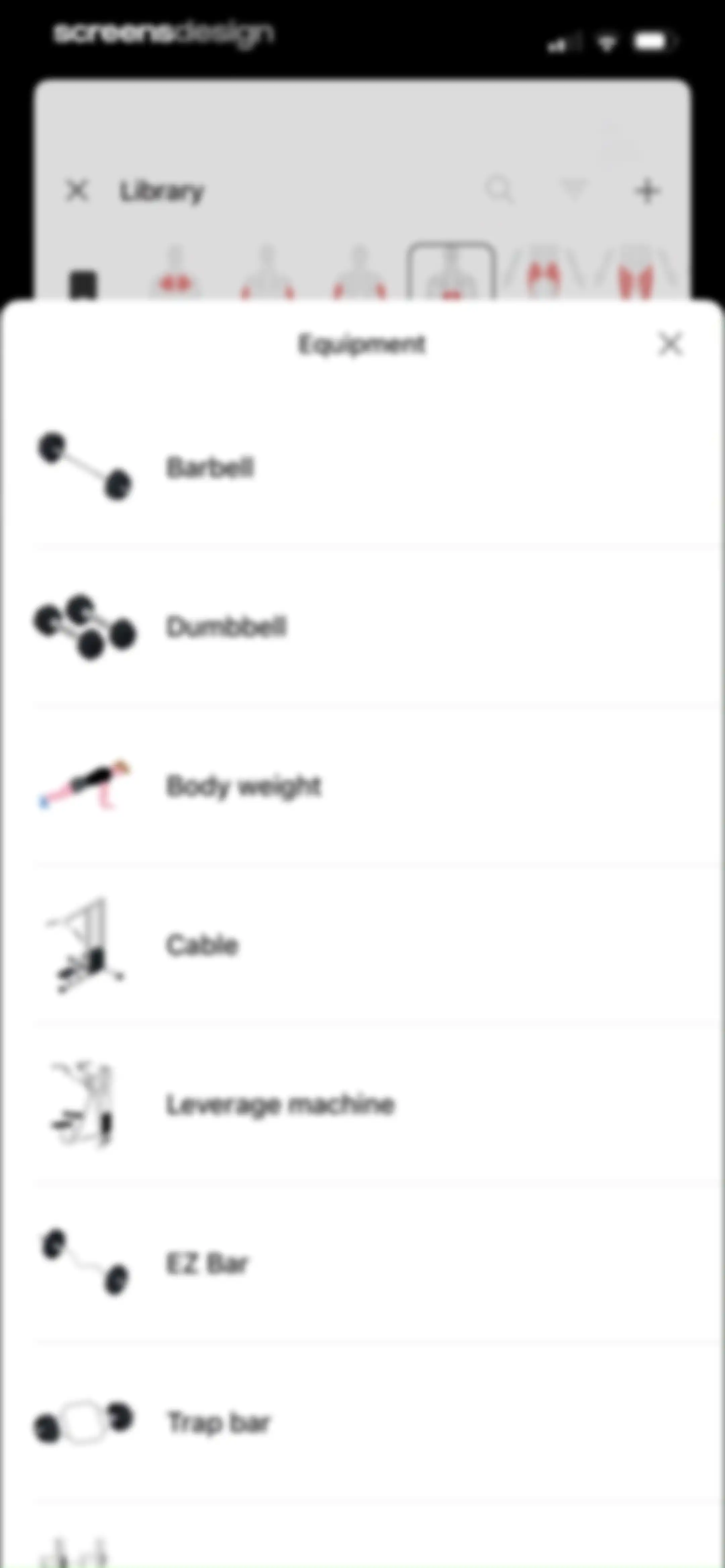 Lyfta: Gym Workout Tracker Log screen 164
