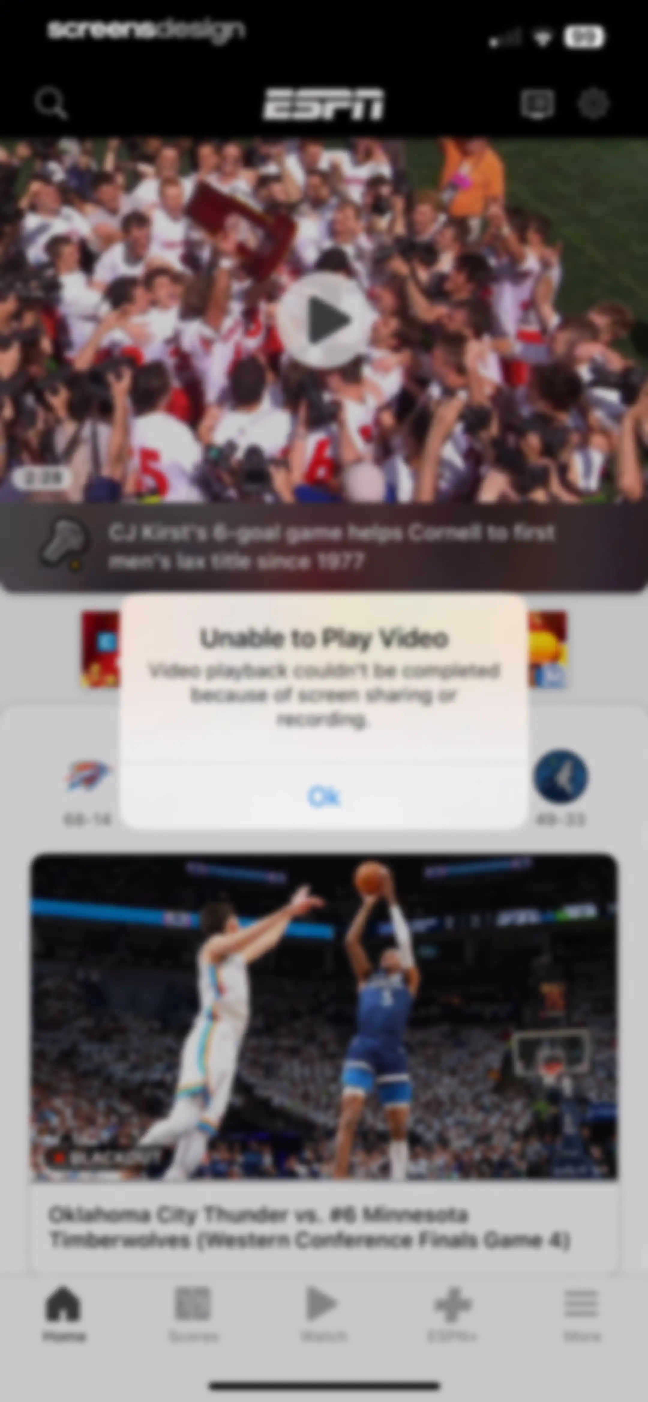 ESPN: Live Sports & Scores screen 14