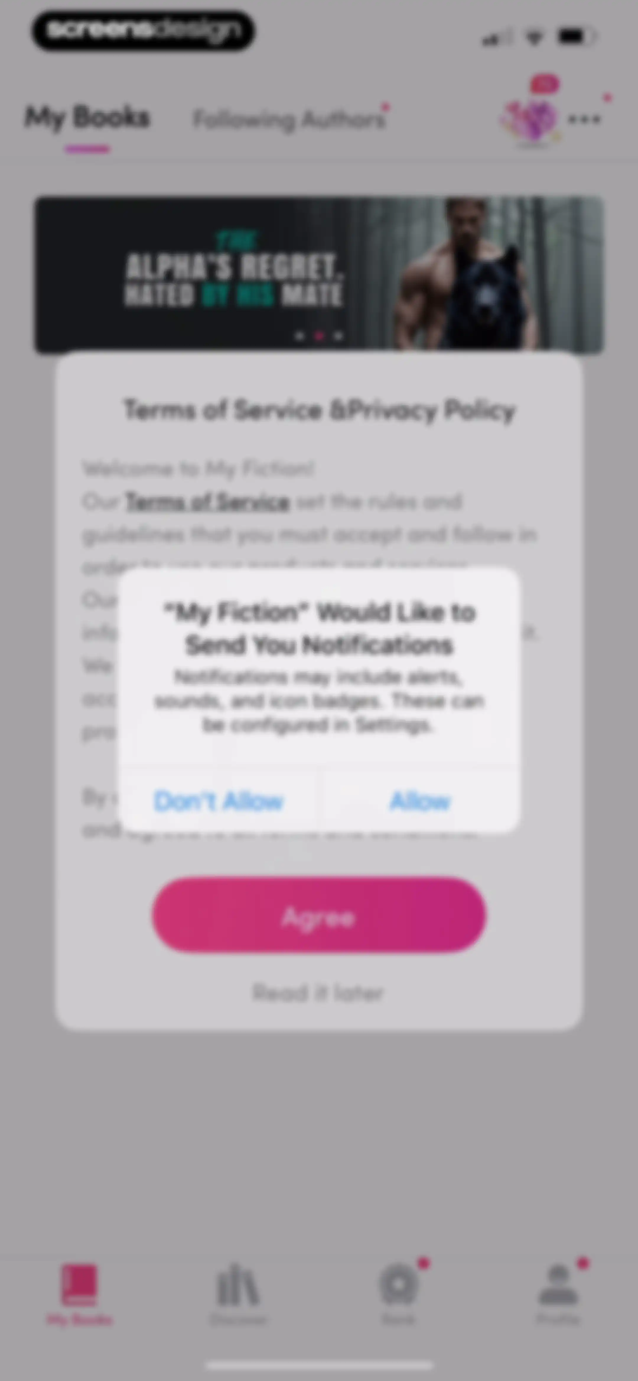 My Fiction: Stories & Novels screen 3