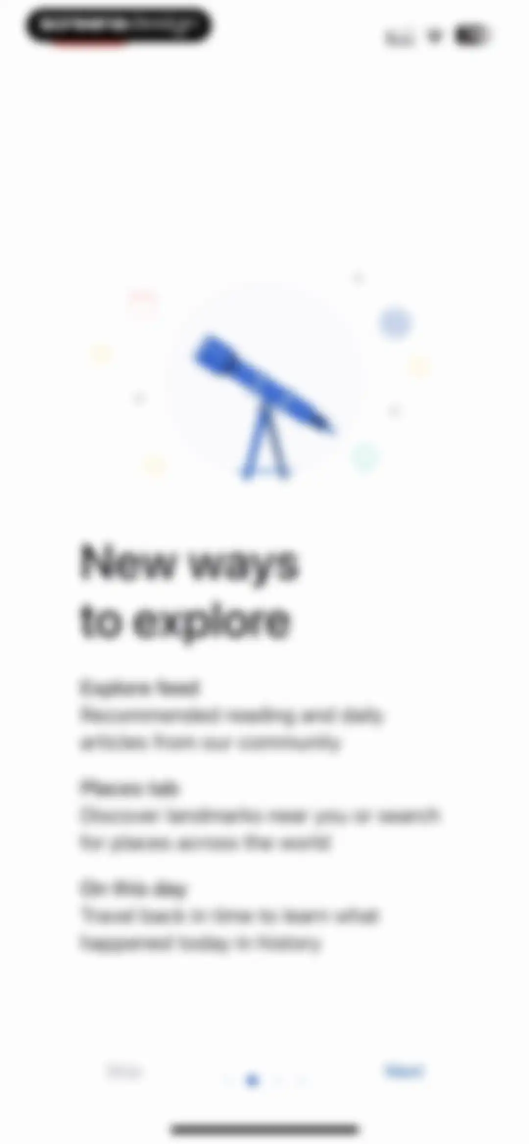 Wikipedia screen 2
