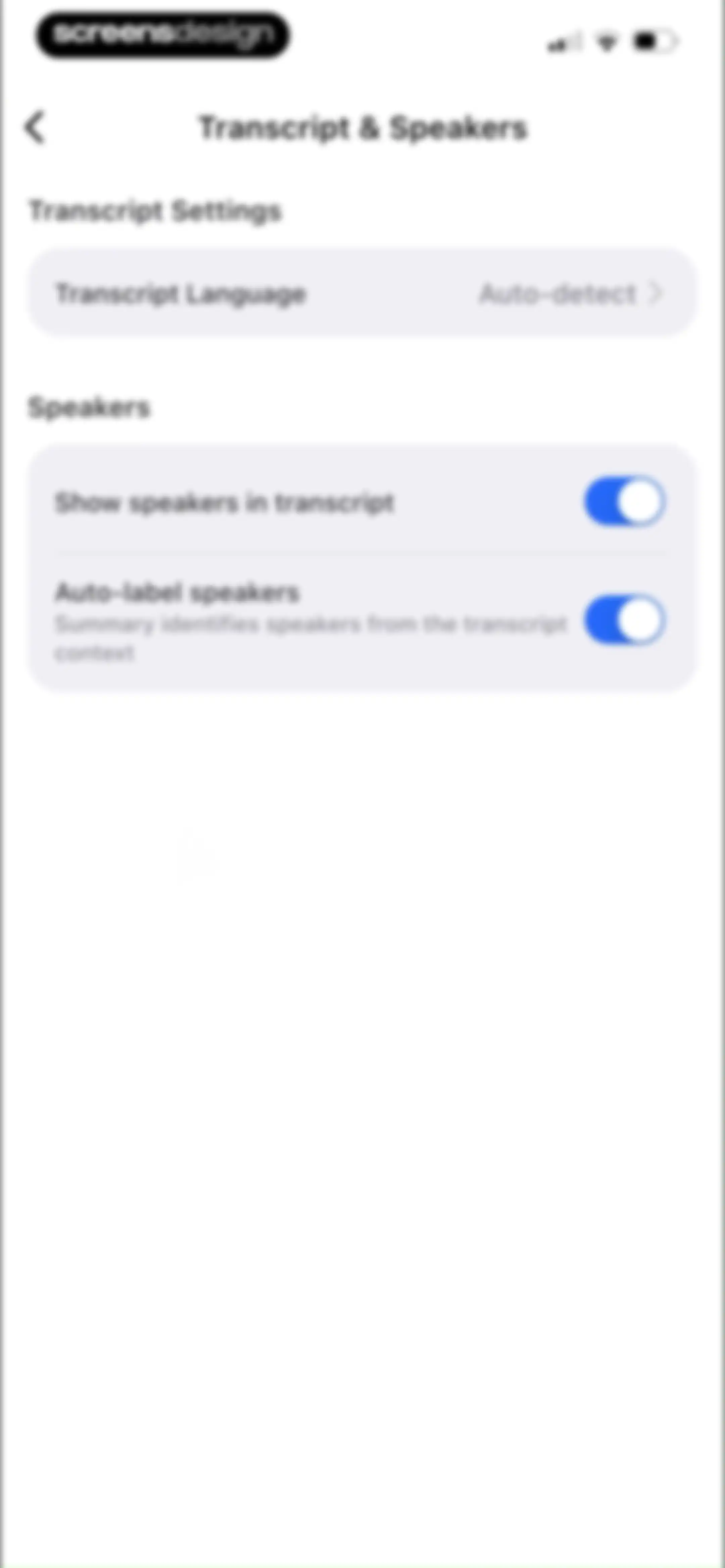 Summary - AI Note Taker screen 112
