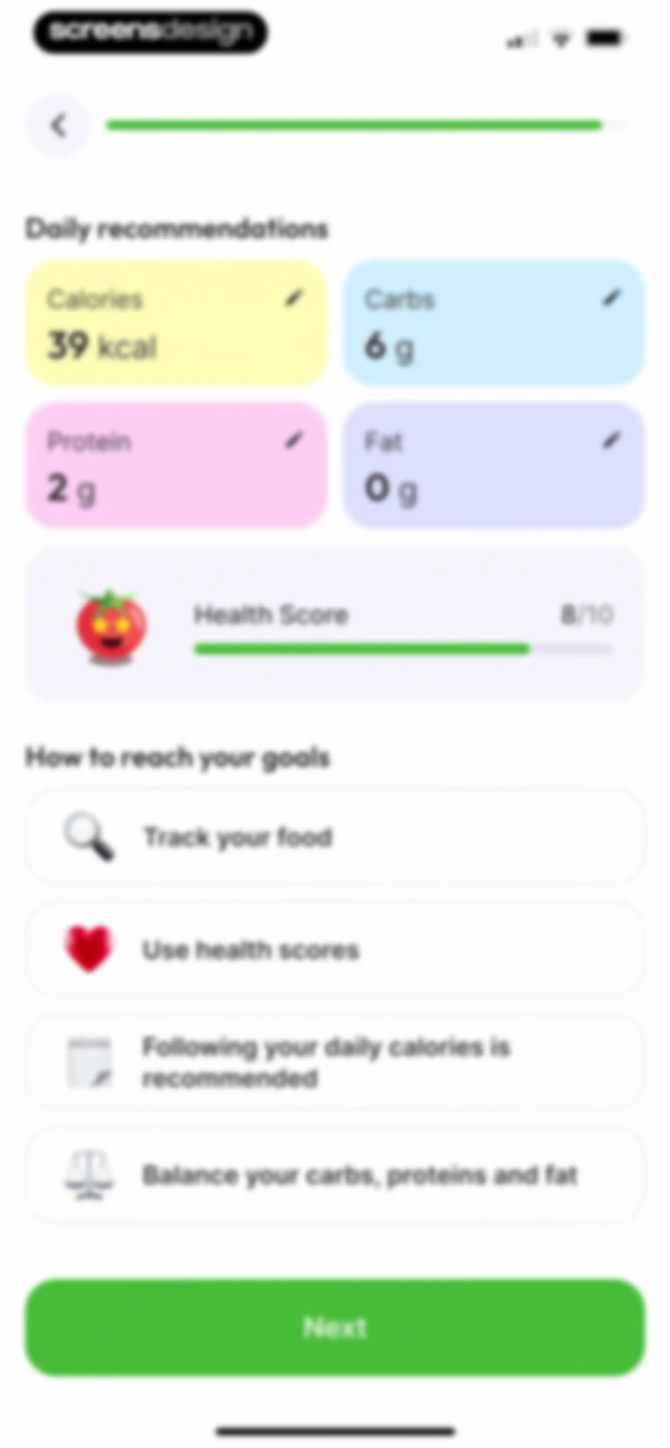 CALANO — Calorie Tracker screen 31