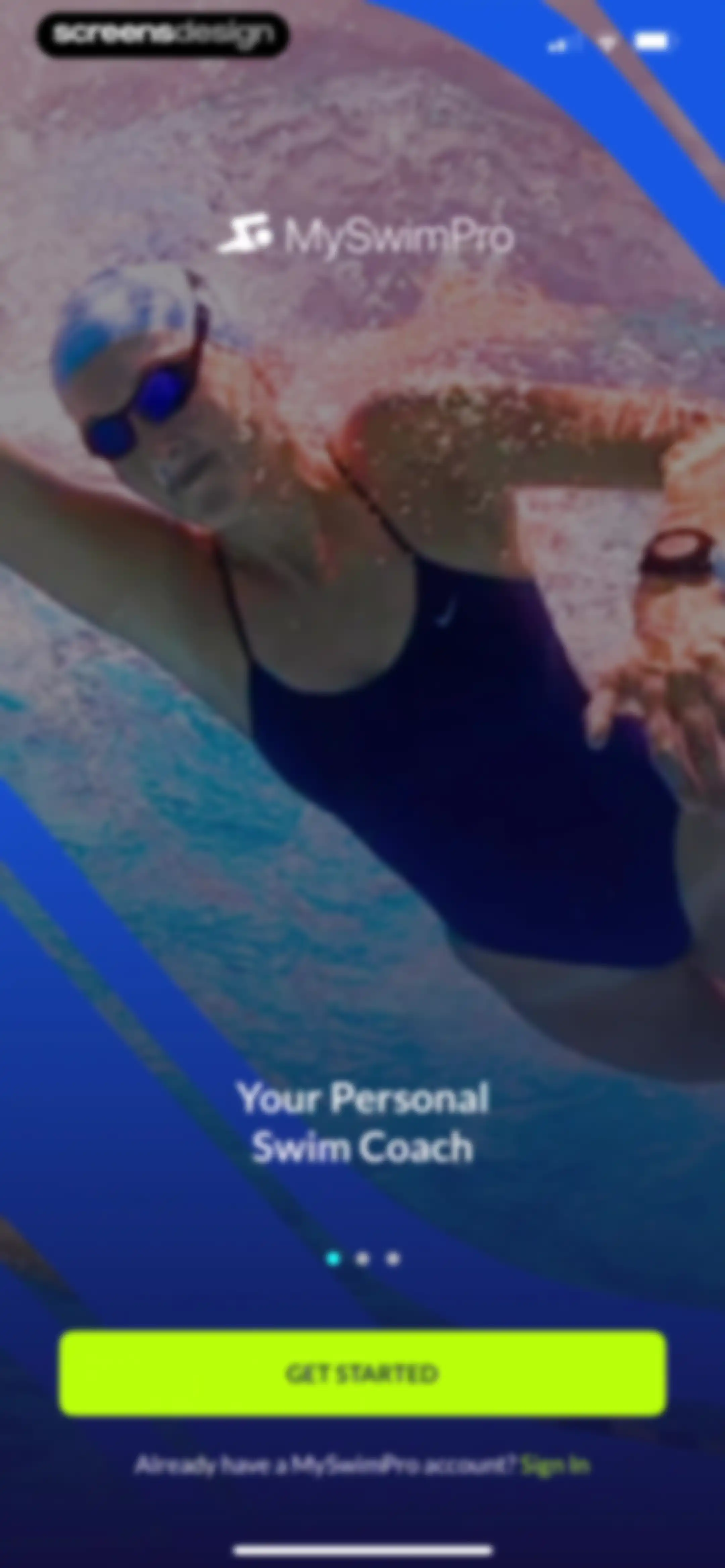 MySwimPro: #1 Swim Workout App screen 1