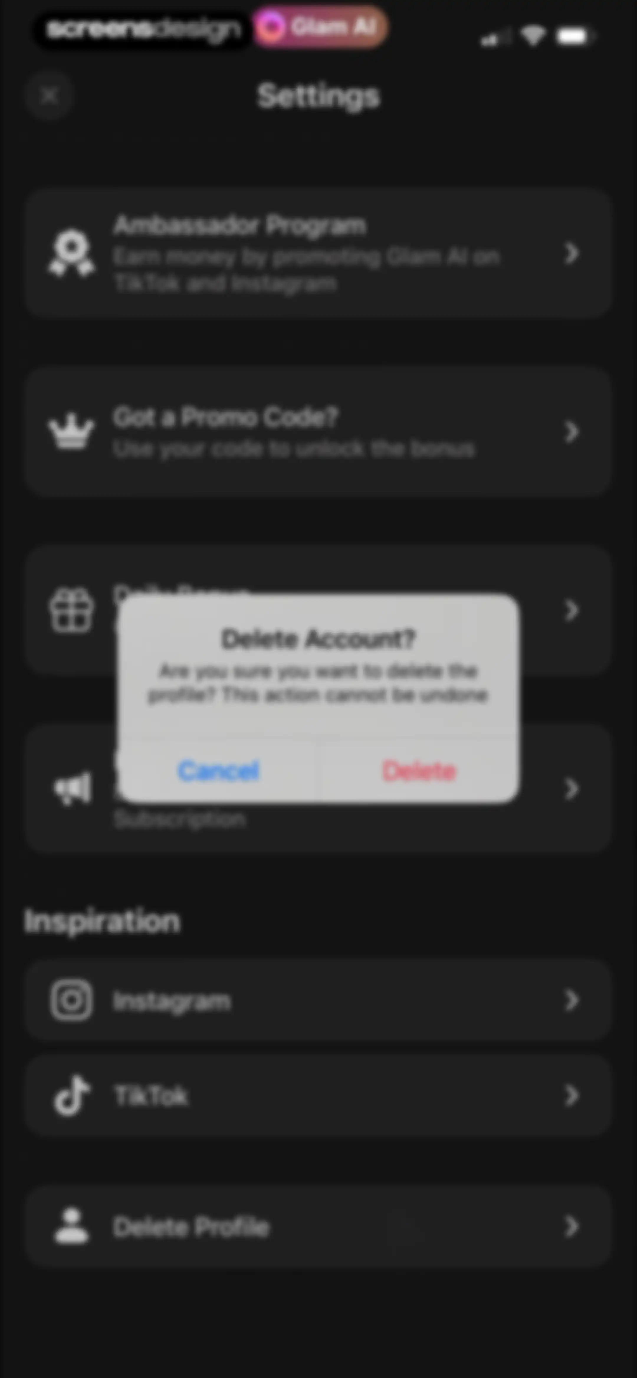 Glam AI: Video & Photo Editor screen 125