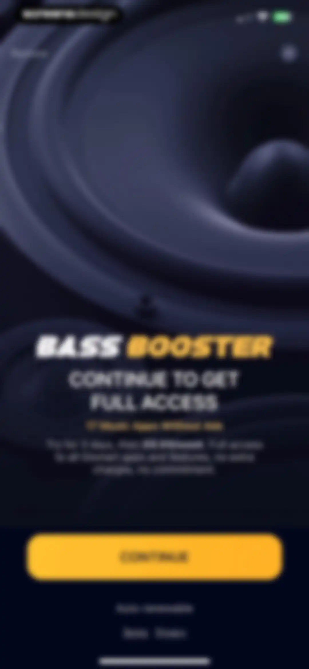Bass Booster & Music Equalizer screen 3
