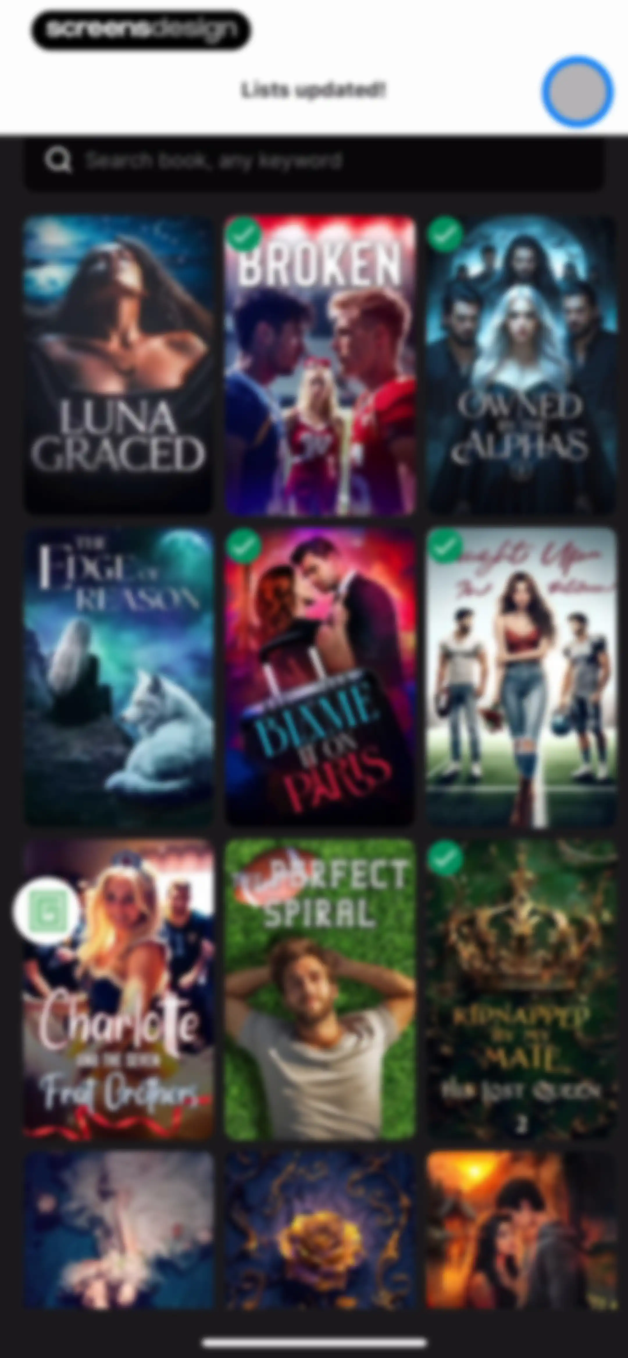 Galatea: Books & Audiobooks screen 88