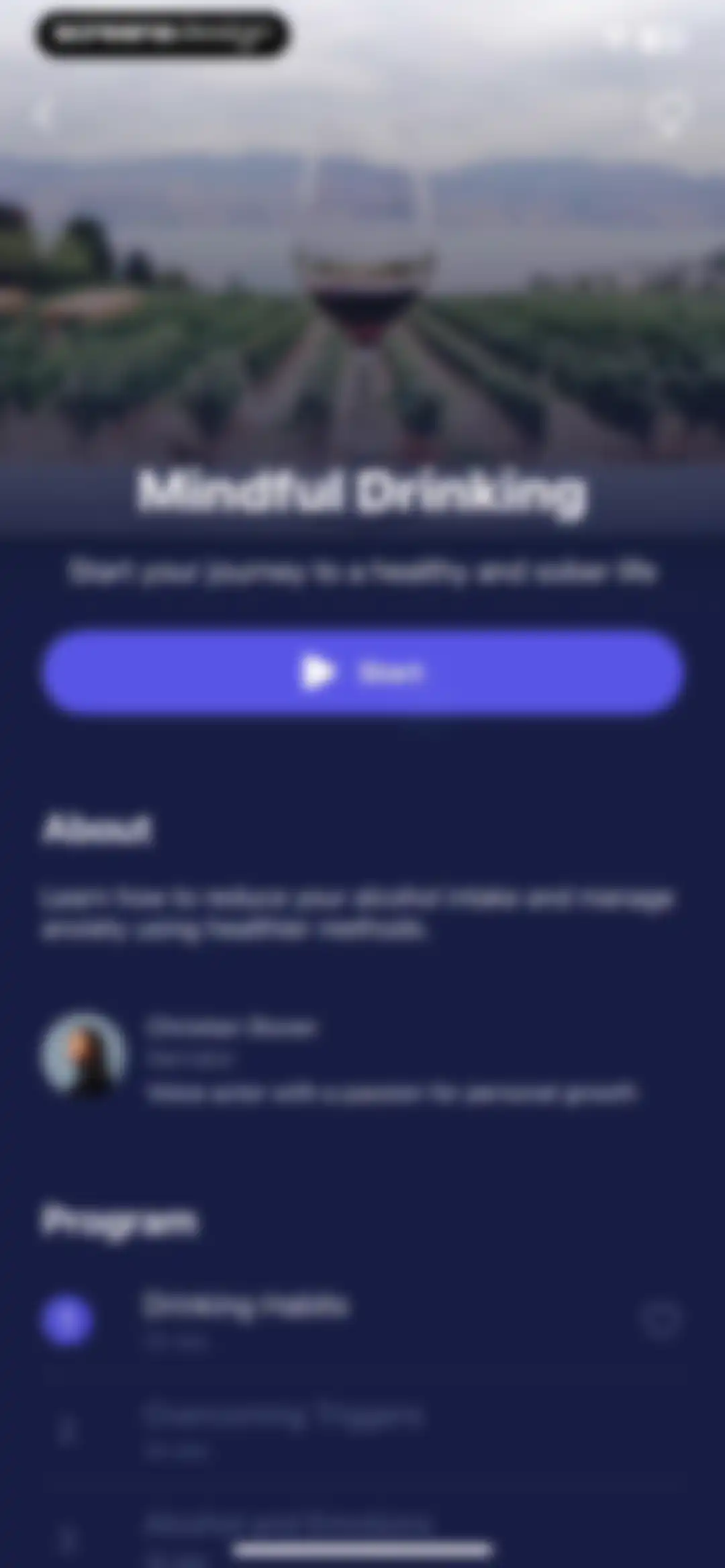 Mo Meditation, Sleep, Recovery screen 75