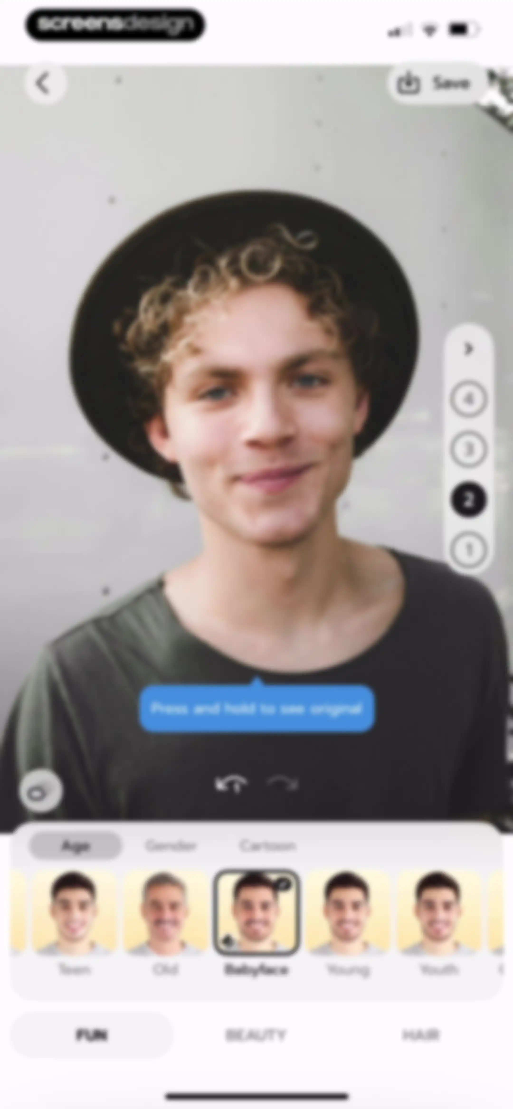 FaceLab: Face Age, Hair Filter screen 20