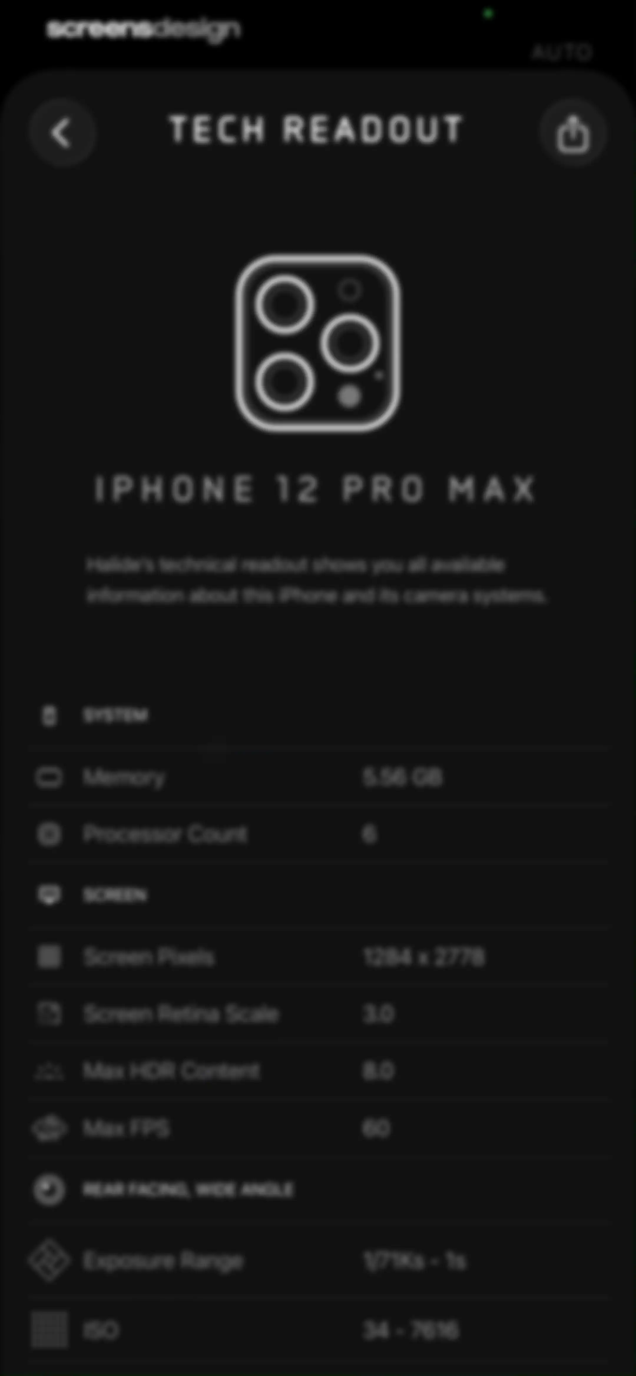 Halide Mark III - Pro Camera screen 70