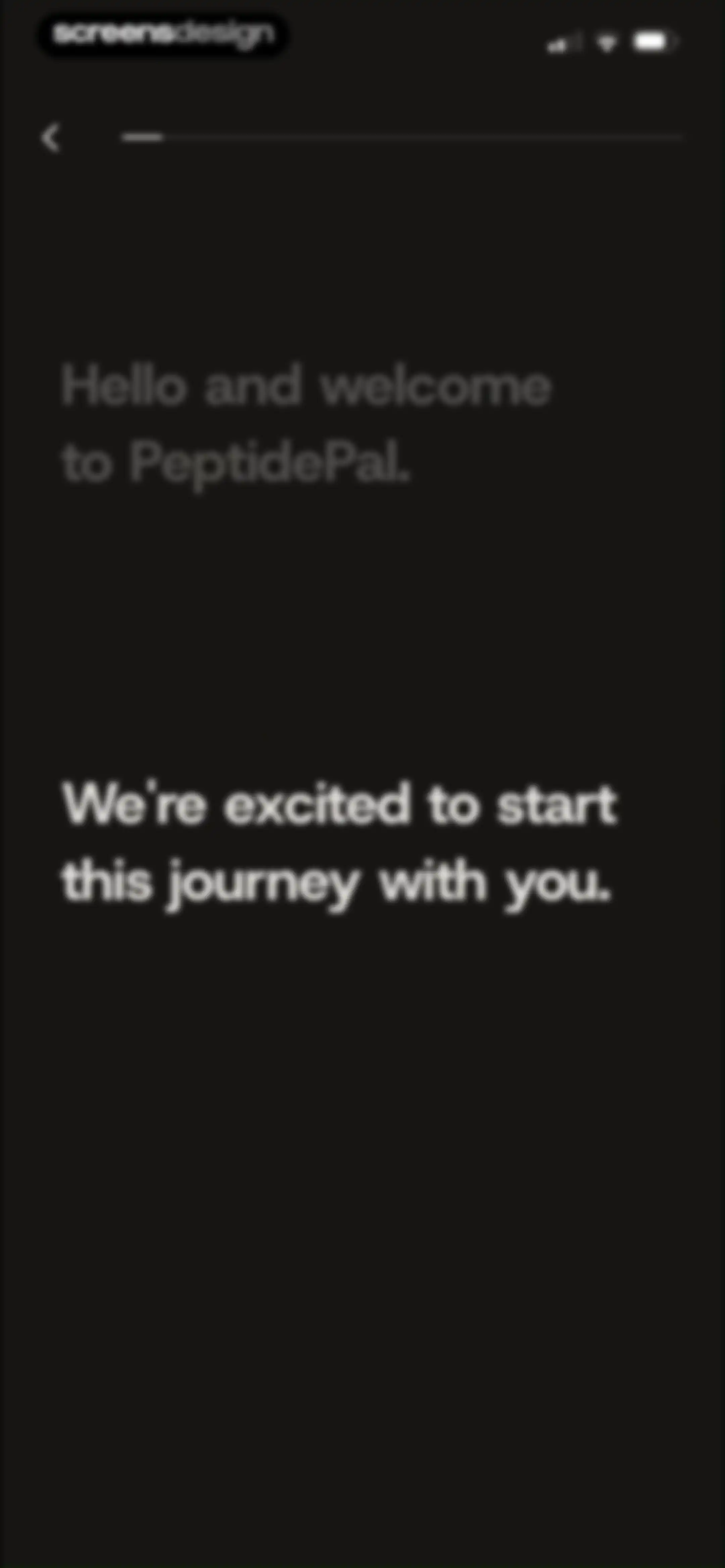 PeptidePal – Peptide Tracker screen 4
