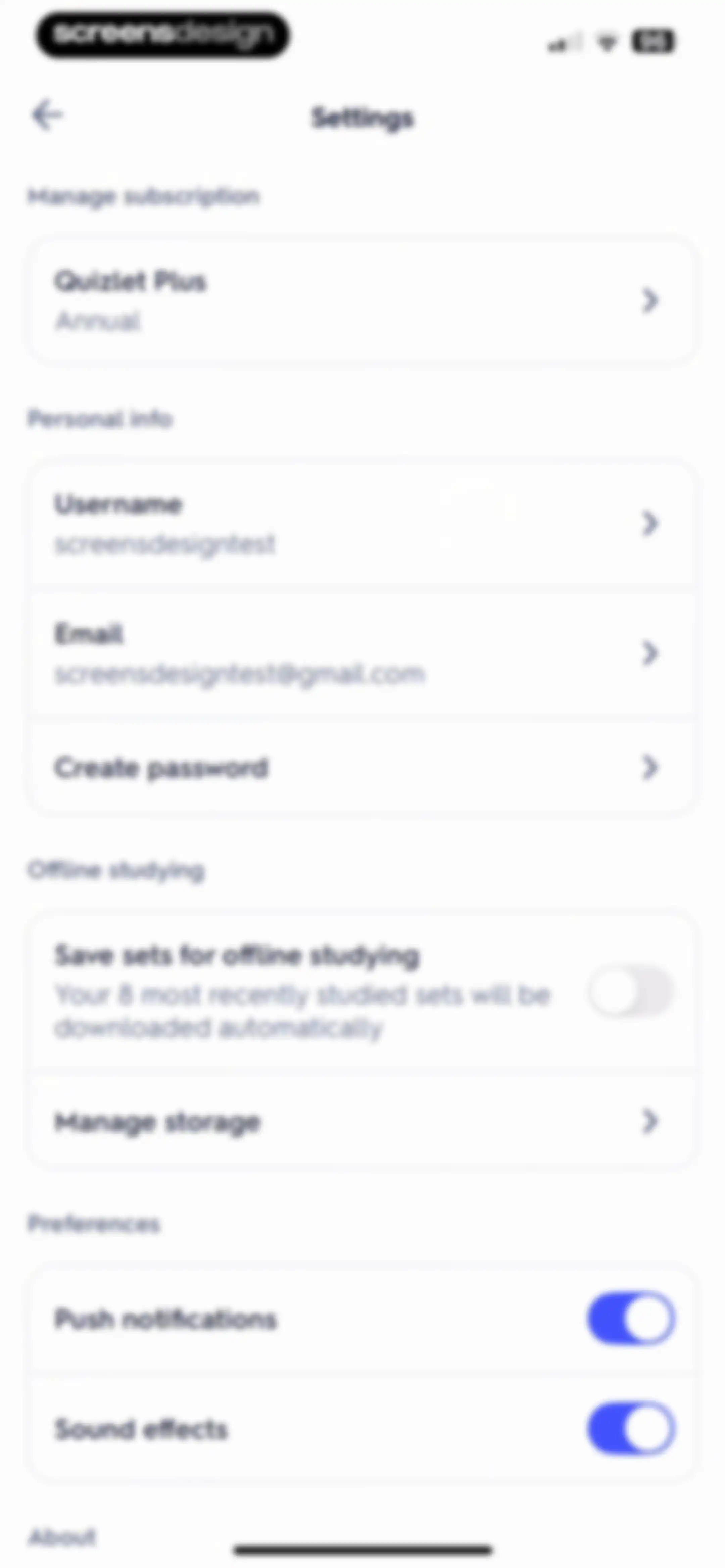 Quizlet: More than Flashcards screen 90