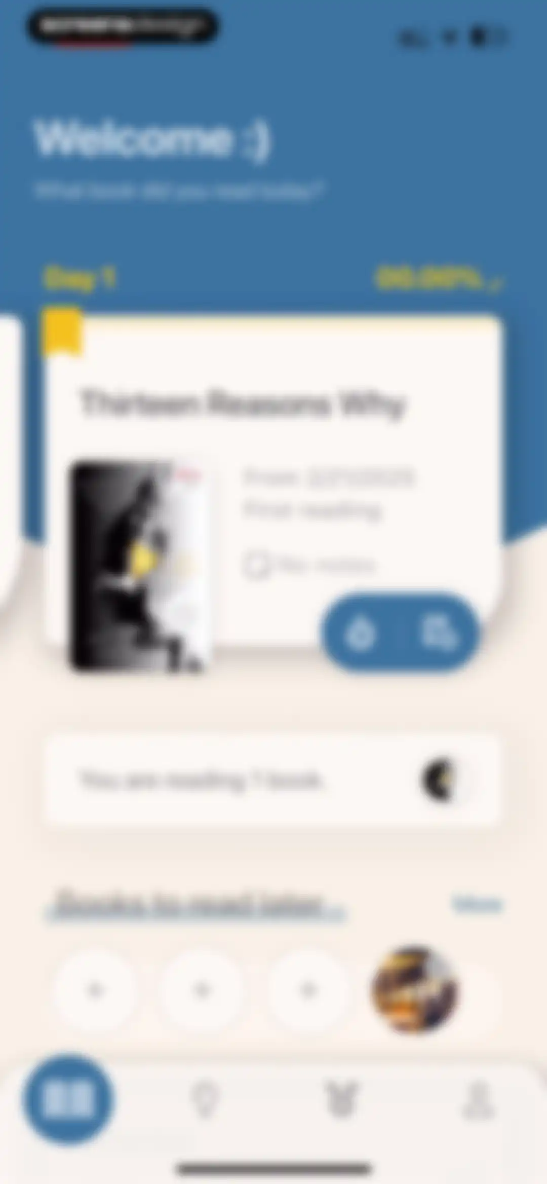 Bookmory - reading tracker screen 36