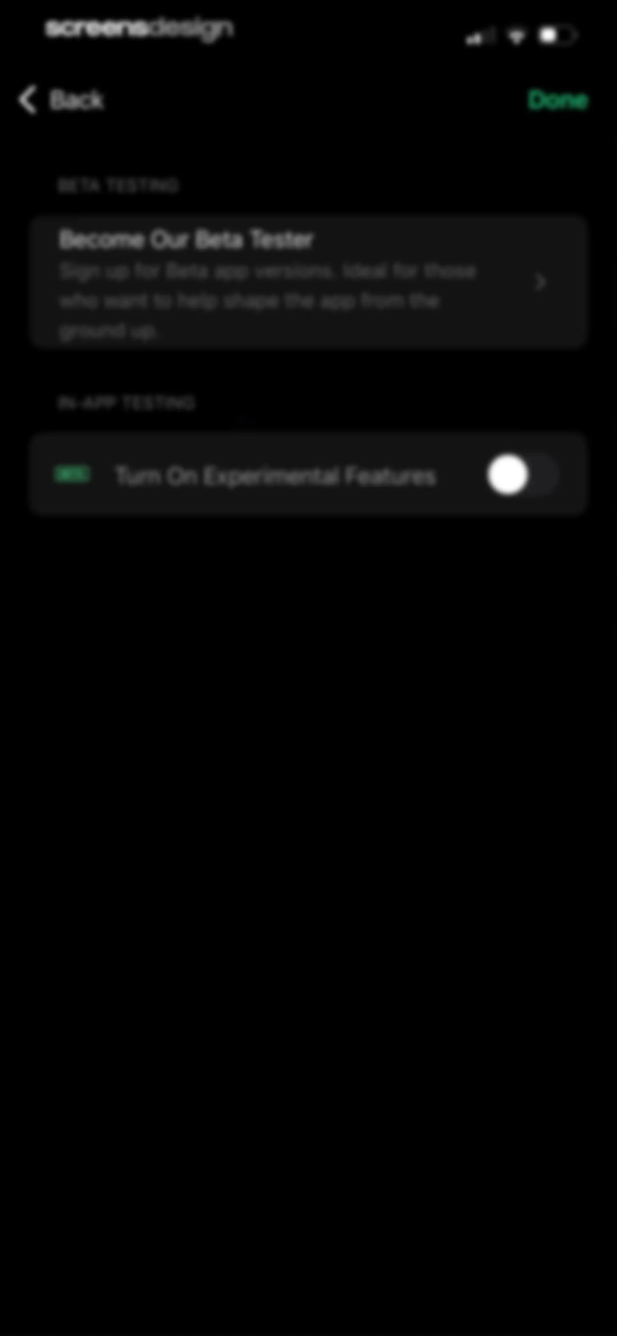 TouchRetouch screen 94