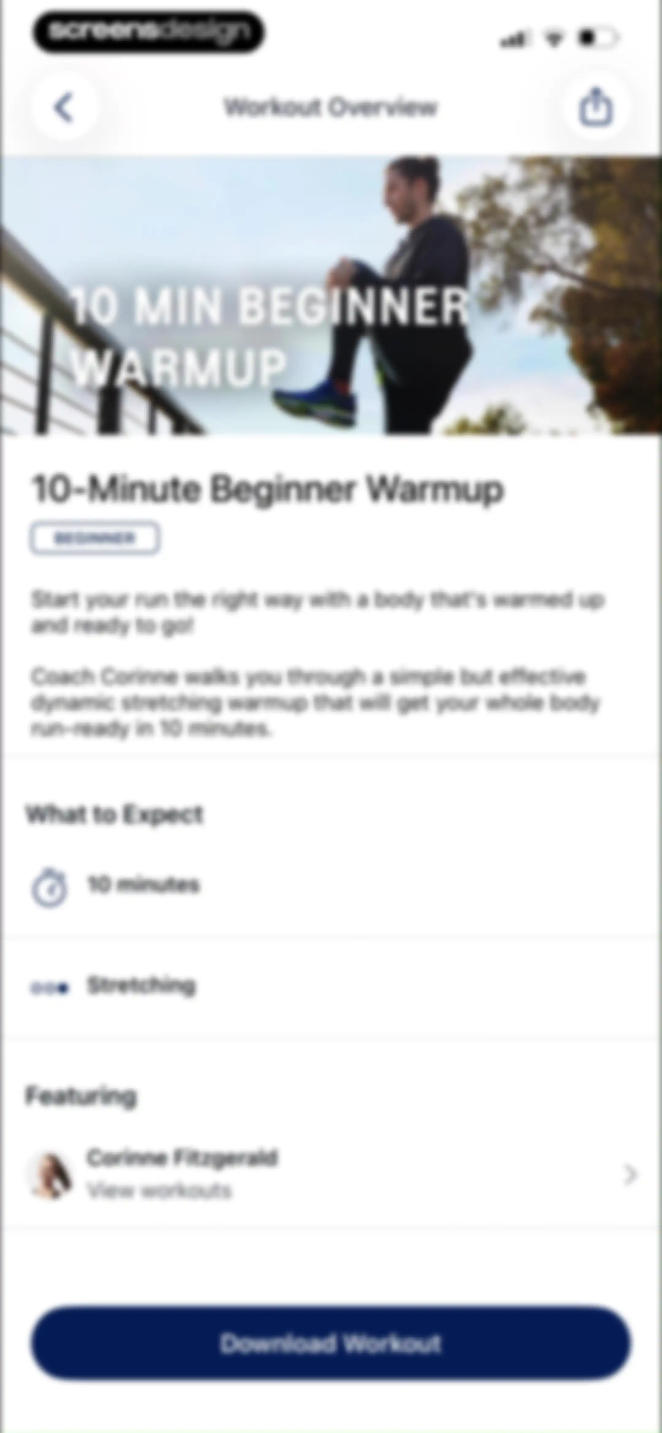 ASICS Runkeeper—Run Tracker screen 104