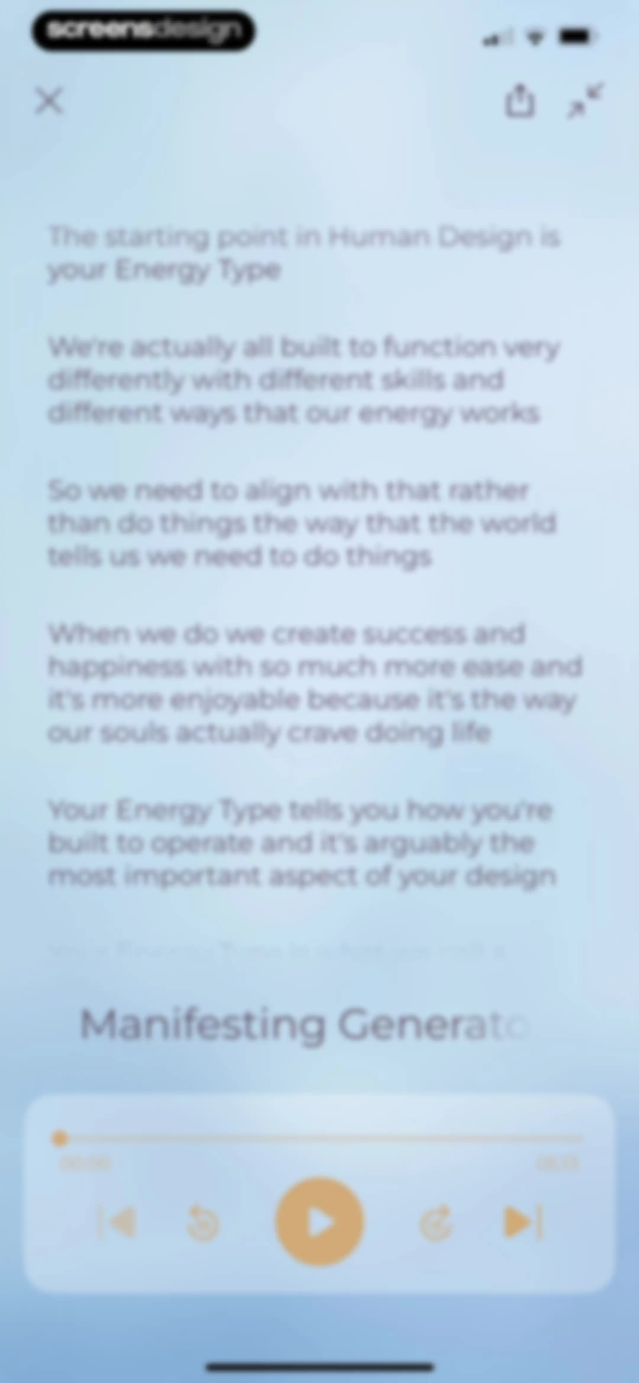 Align: The Human Design App screen 15