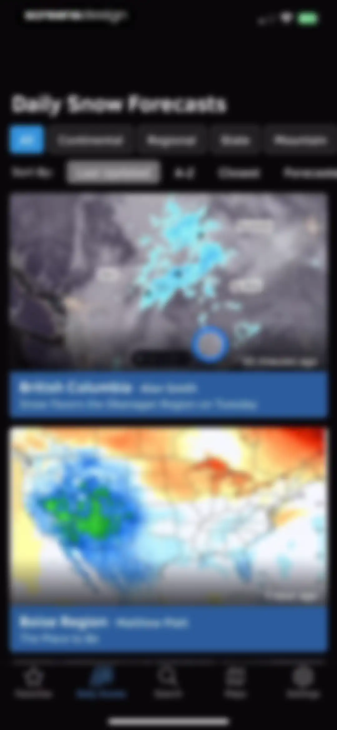 OpenSnow screen 37