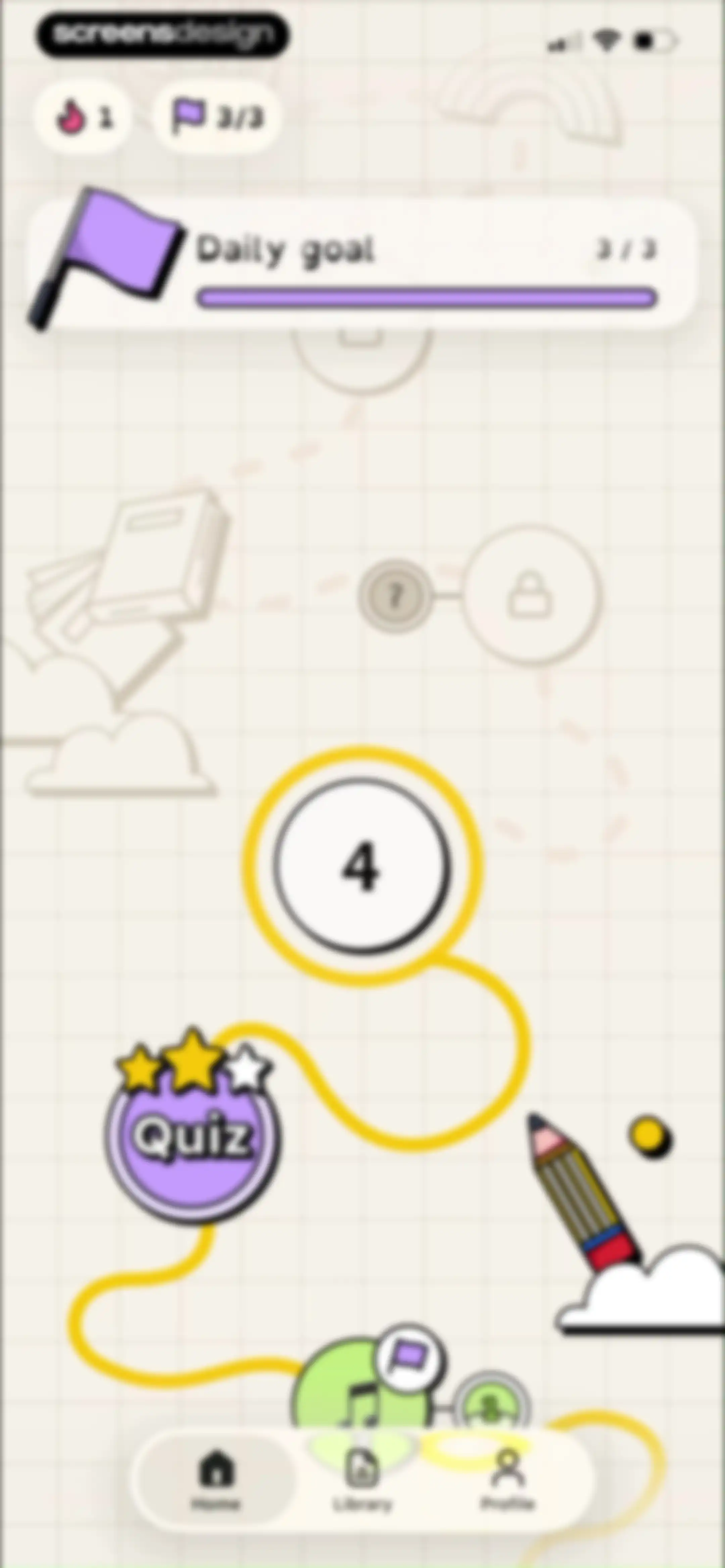GenK: Daily Learning & Quiz screen 86