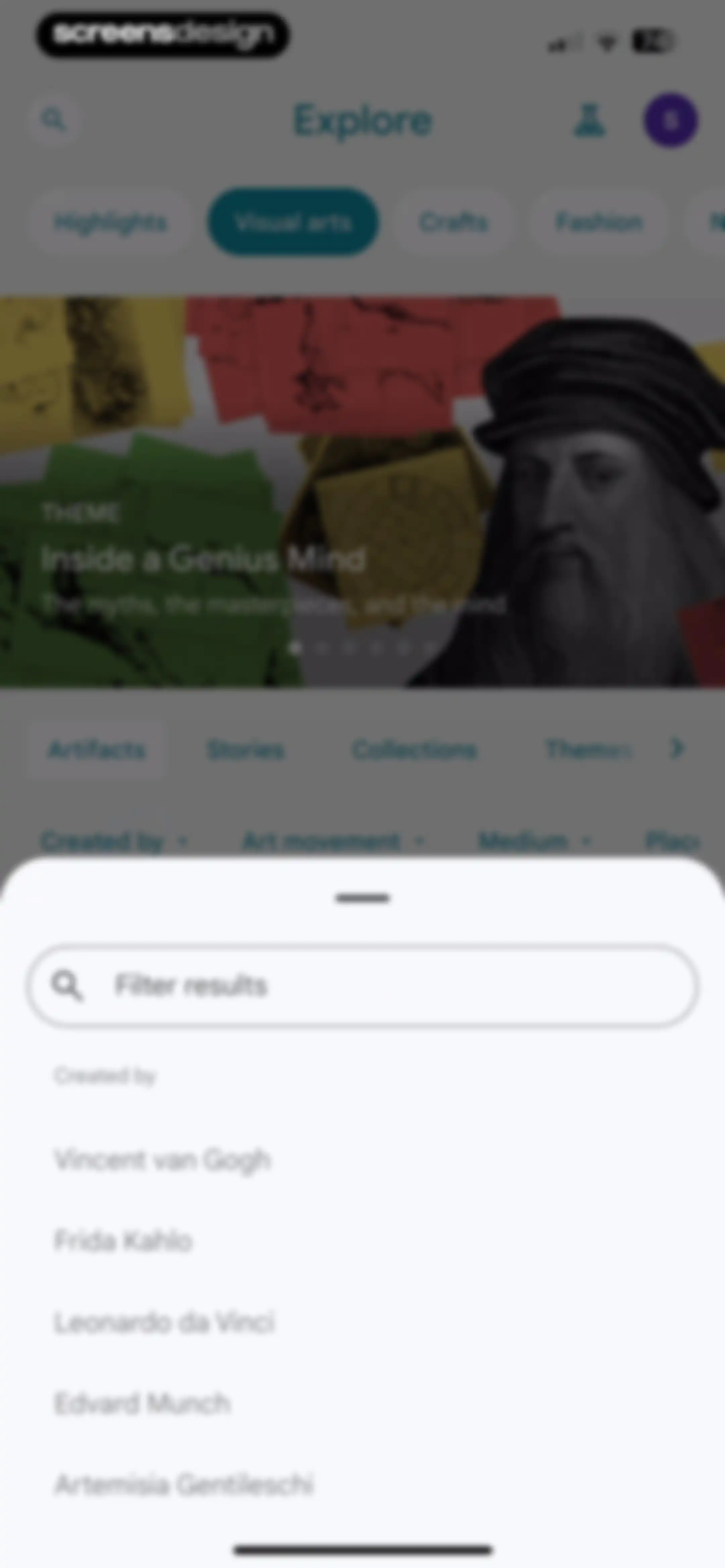 Google Arts & Culture screen 61