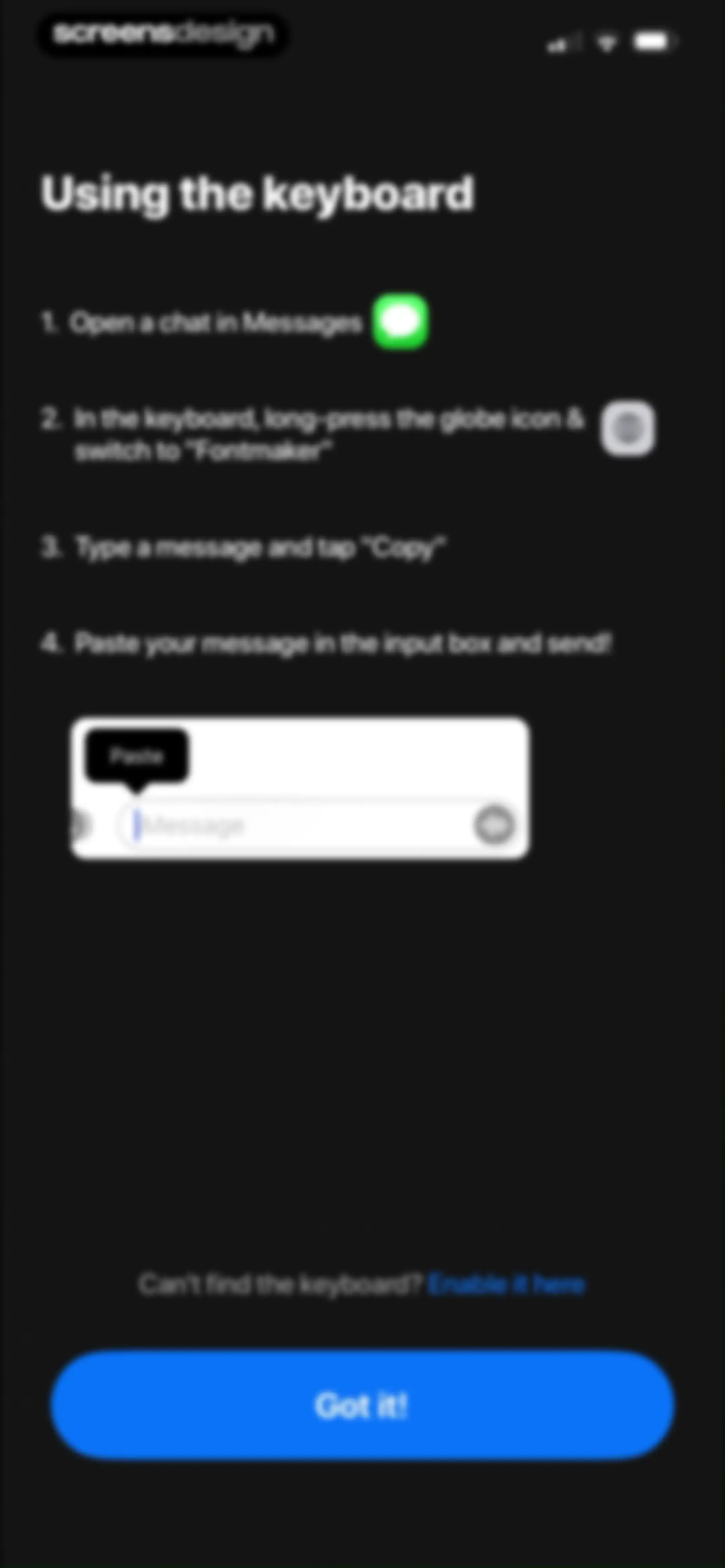 Fontmaker - Font Keyboard App screen 43