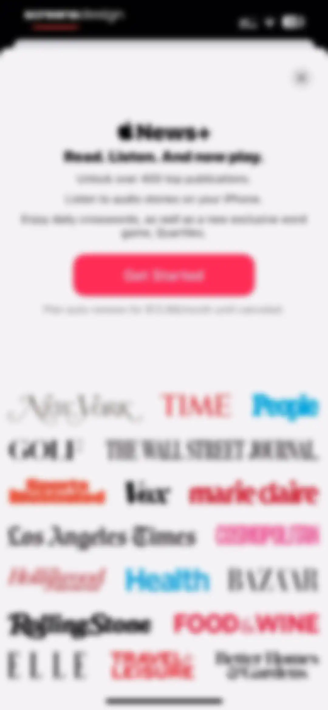 Apple News screen 3