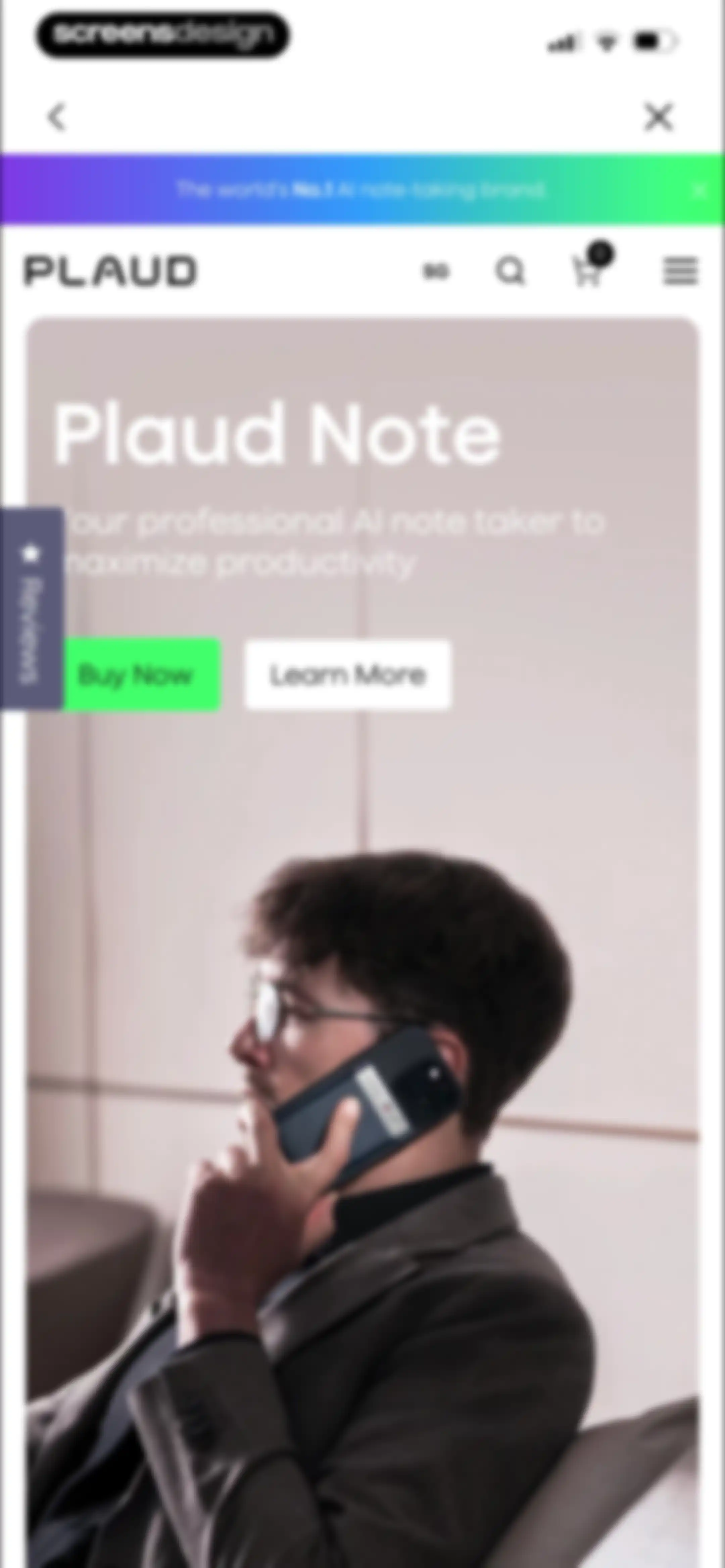 Plaud: AI Note Taker screen 92