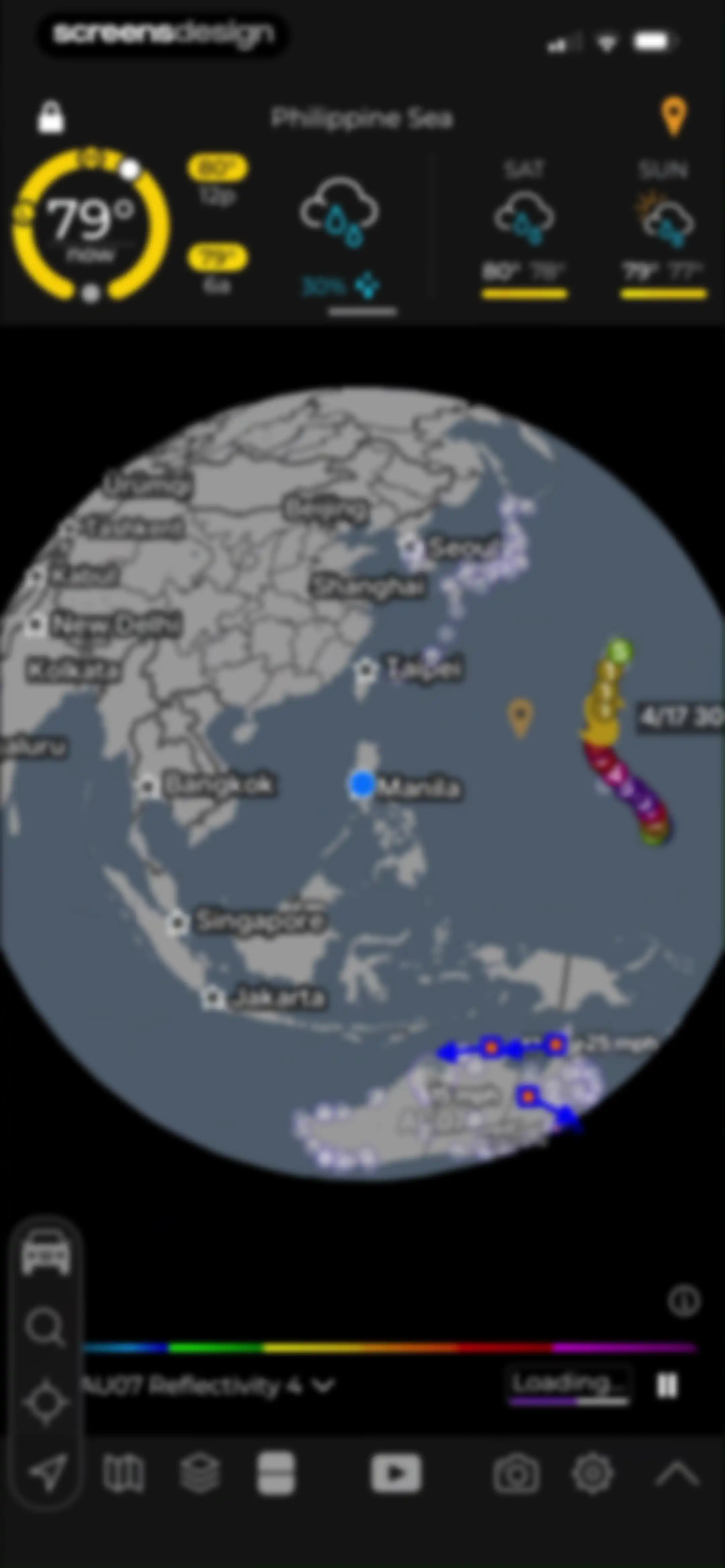 MyRadar Accurate Weather Radar screen 64