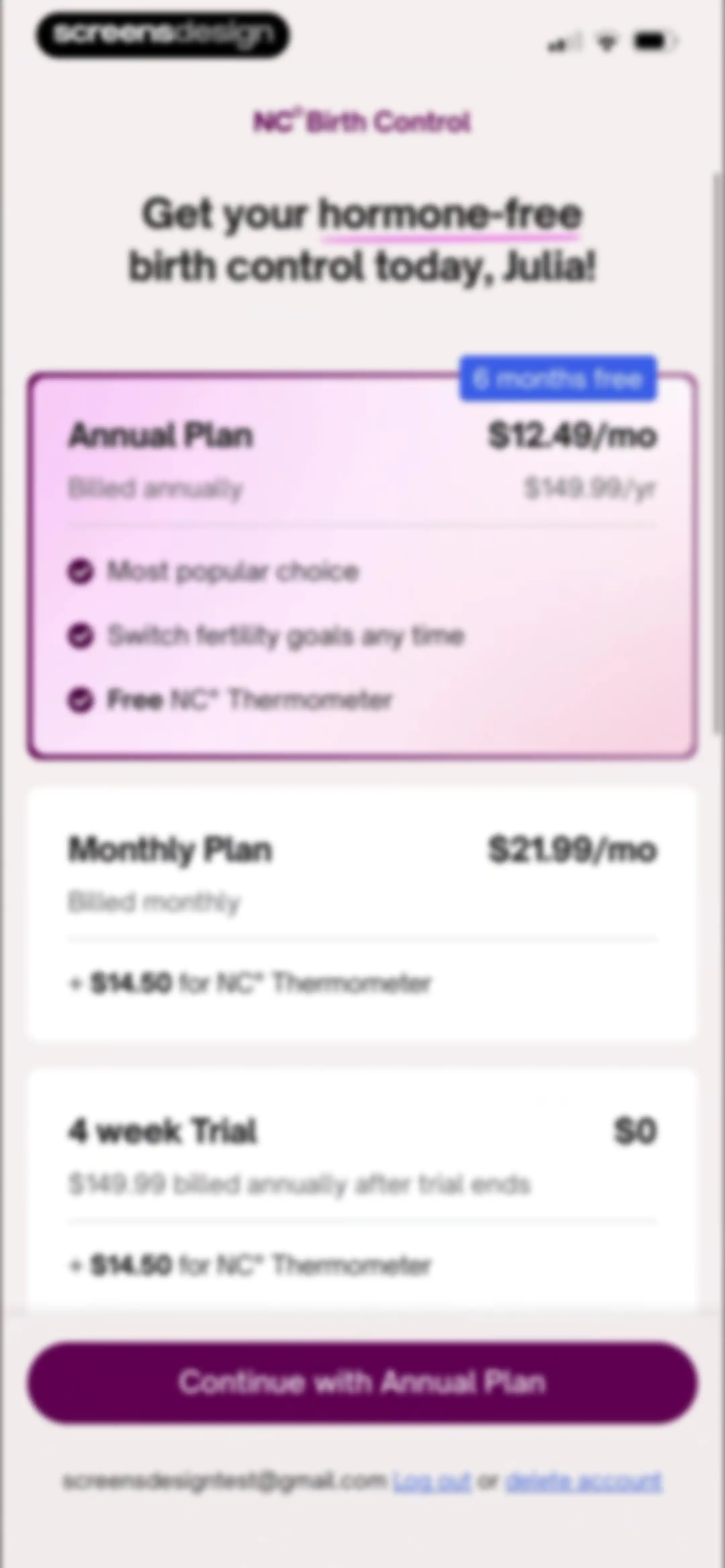 Natural Cycles Fertility App screen 40