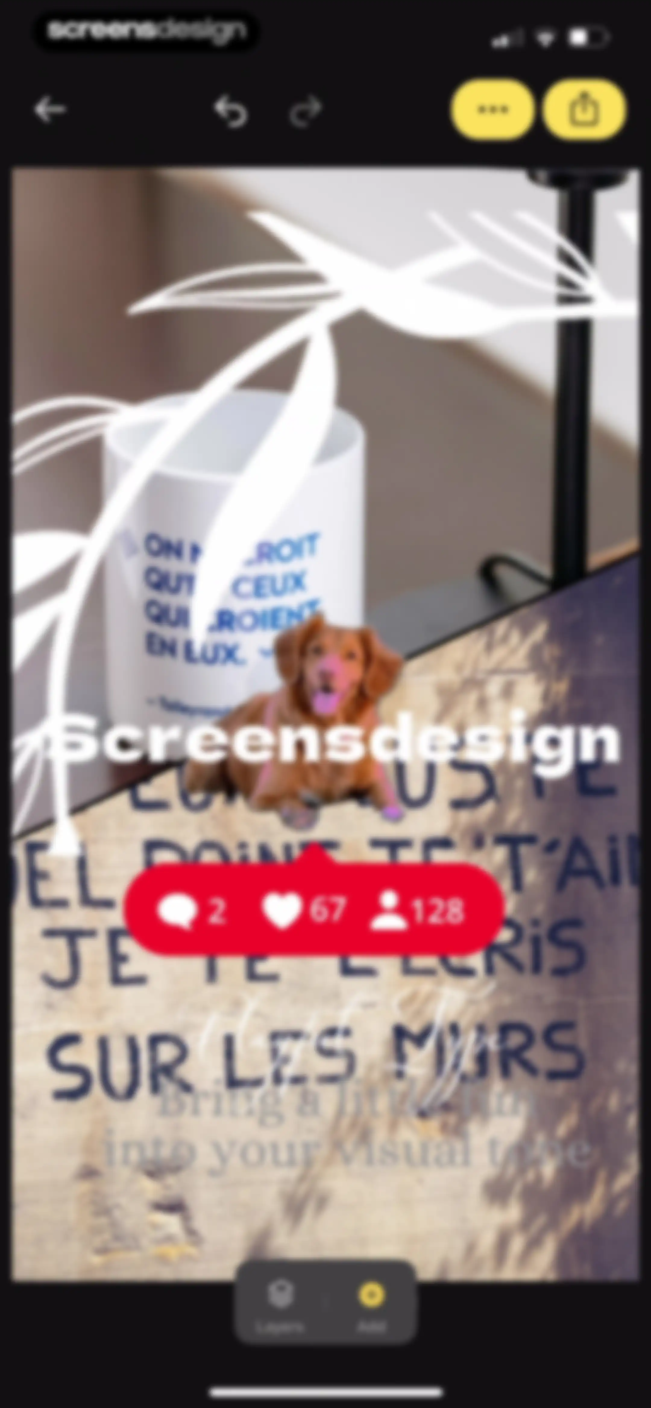 Leto: Font for Instagram Story screen 98