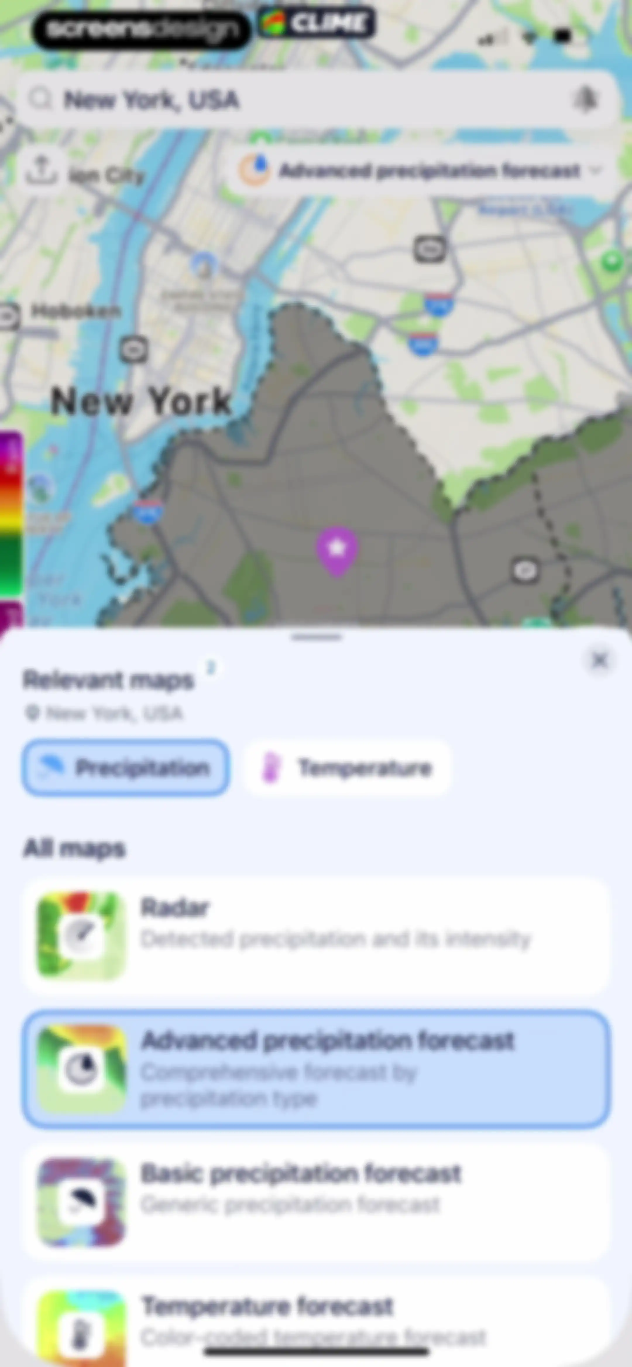 Clime: NOAA Weather Radar Live screen 40