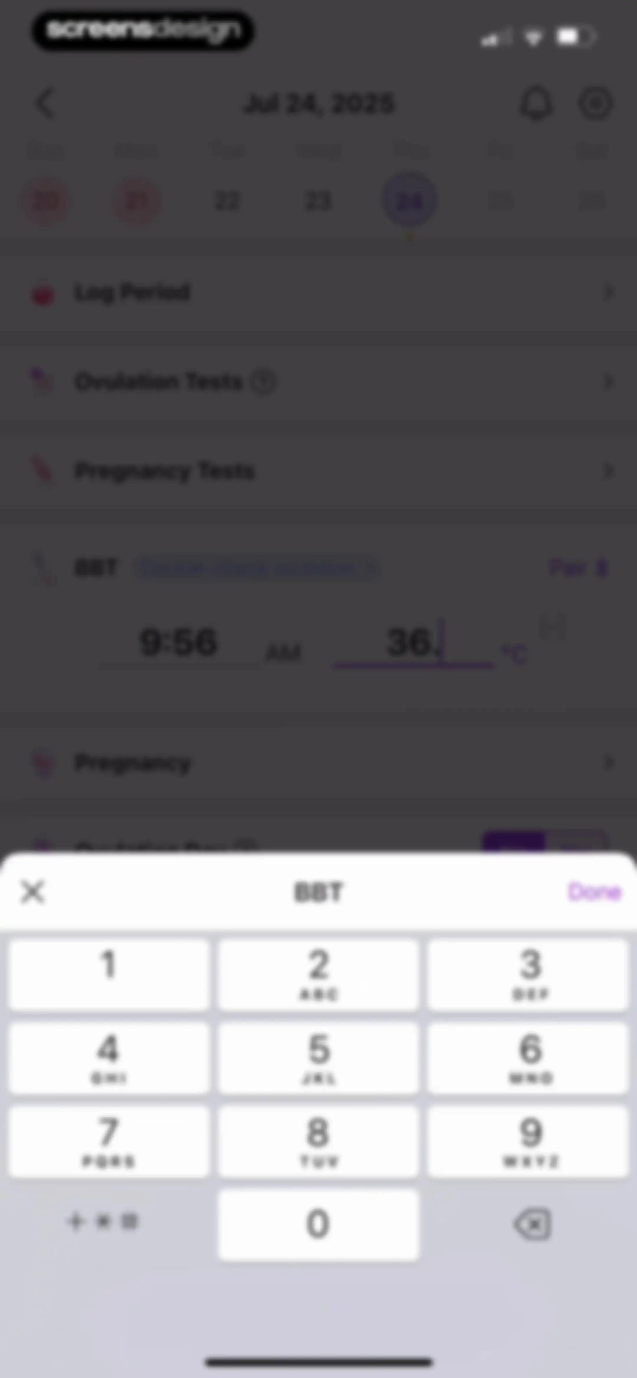 Premom-Ovulation Tracker, PCOS screen 113