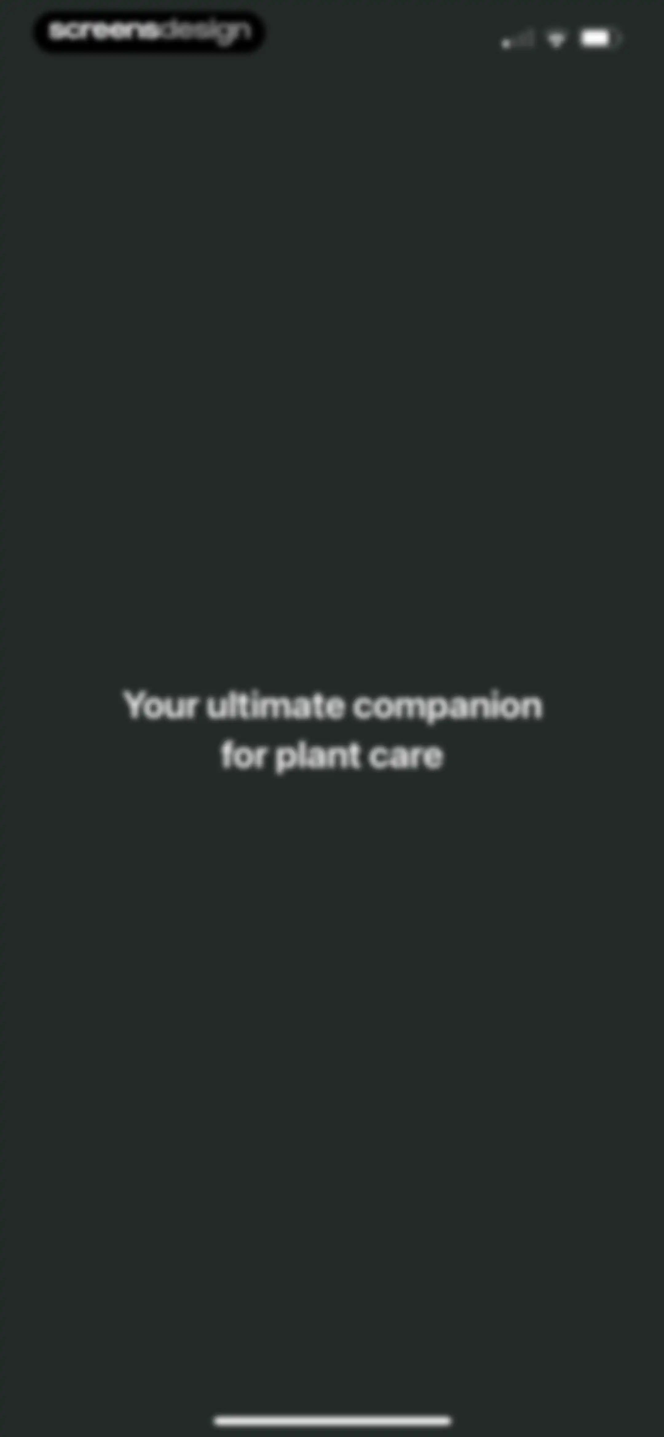 Plant Identifier & Care App screen 4