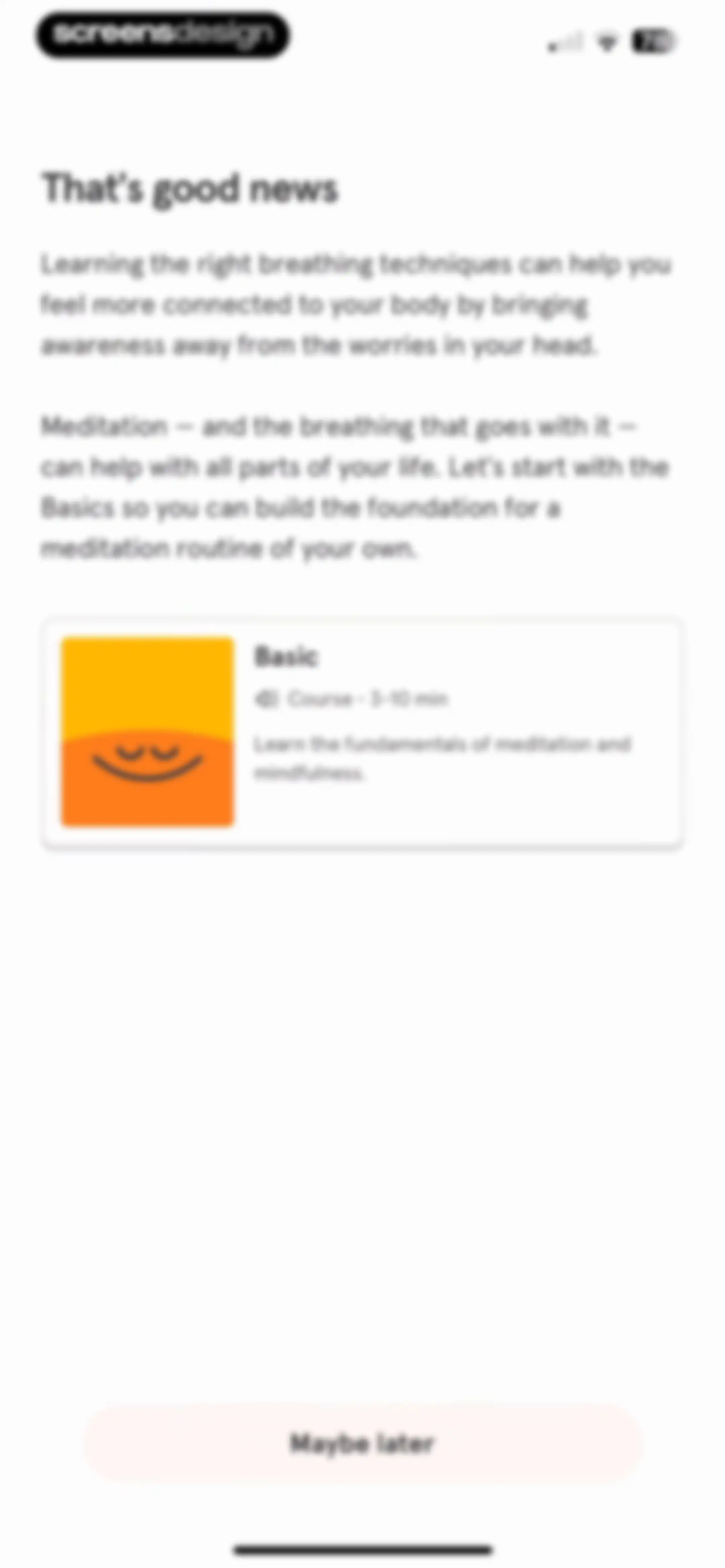 Headspace: Sleep & Meditation screen 36