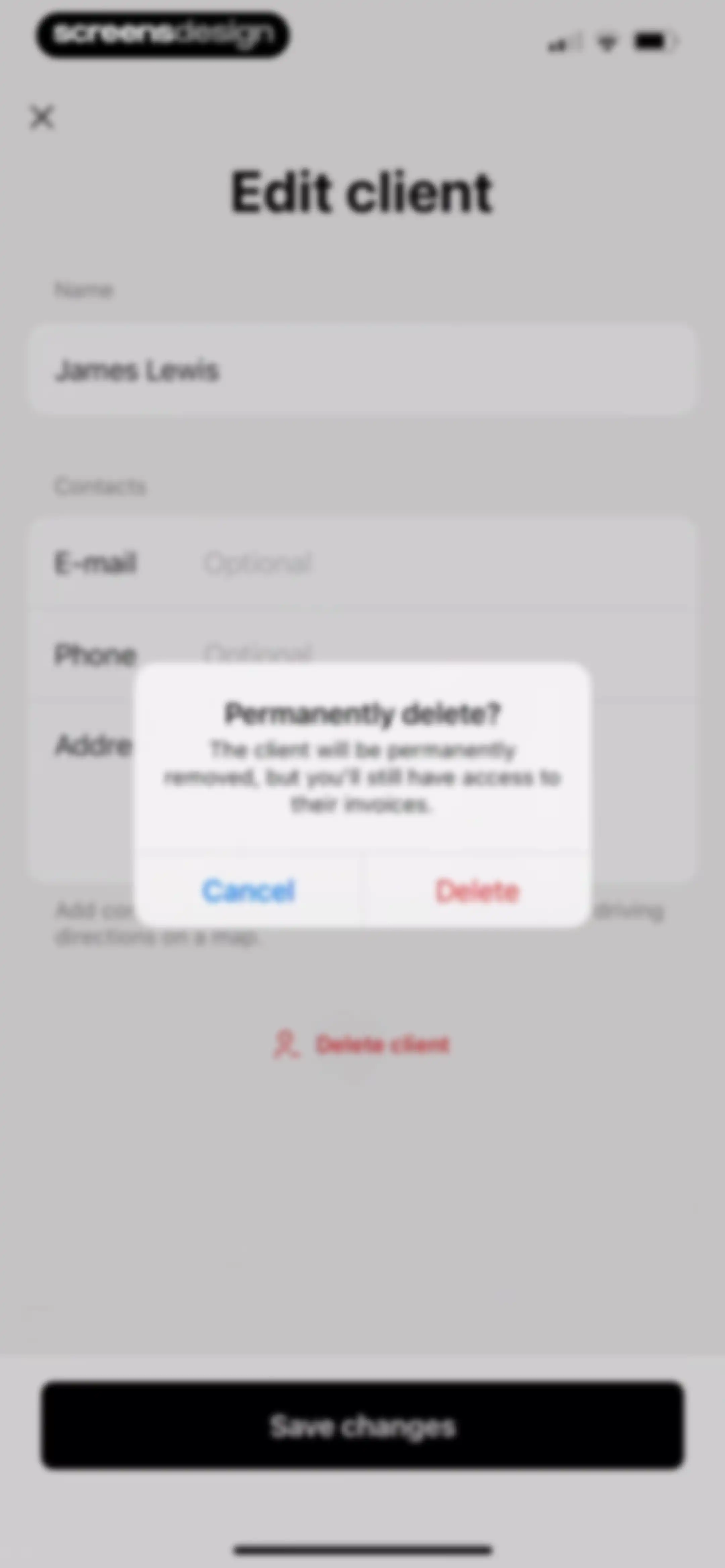 Invoice Maker ▸ Estimate App screen 62