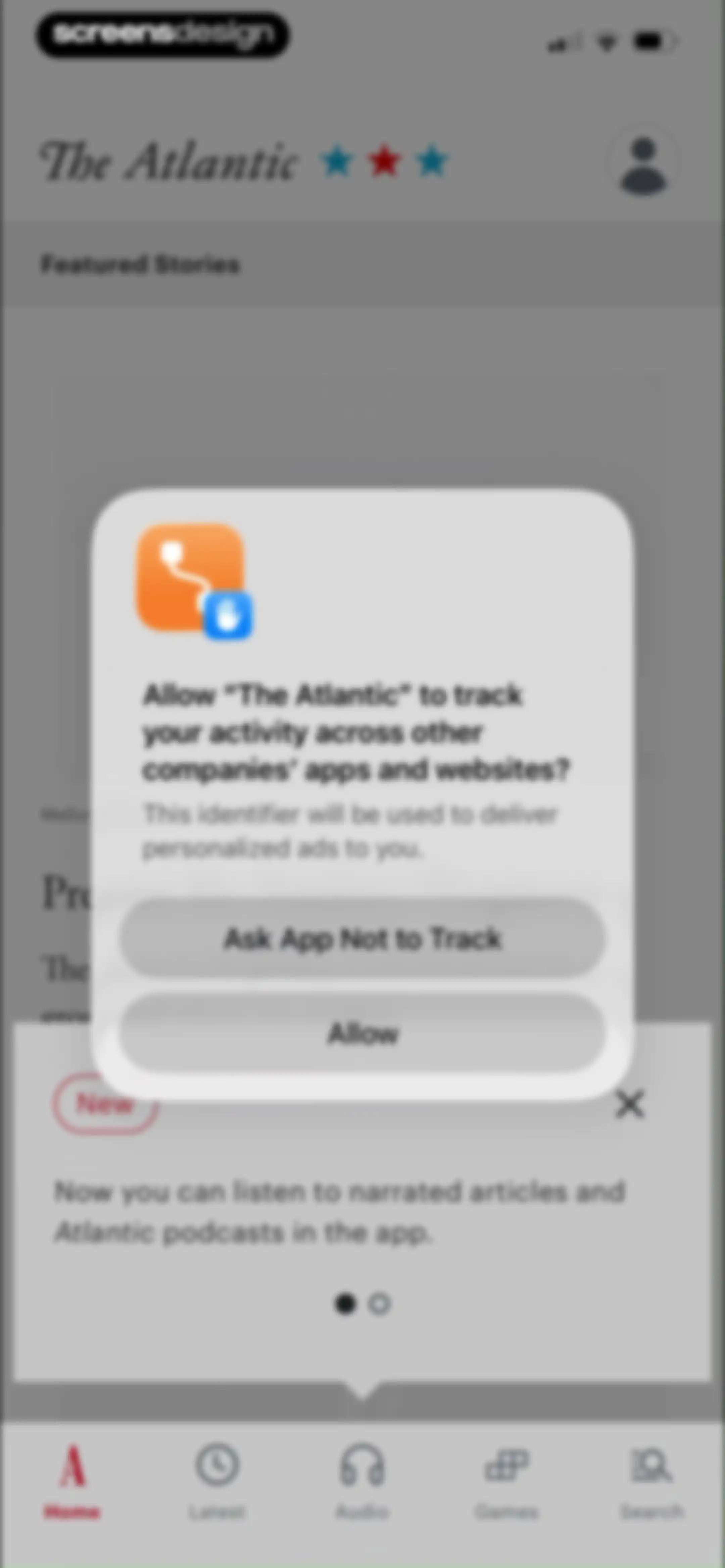 The Atlantic Magazine screen 2