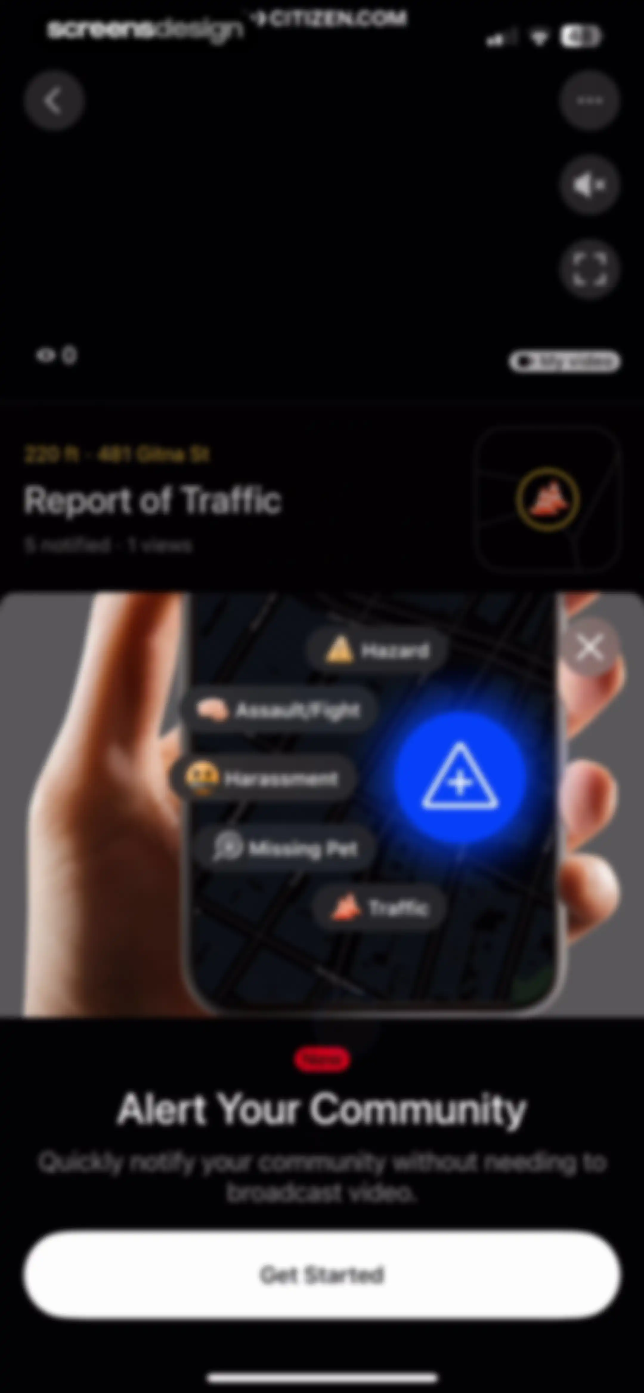 Citizen: Safety & Live Video screen 89