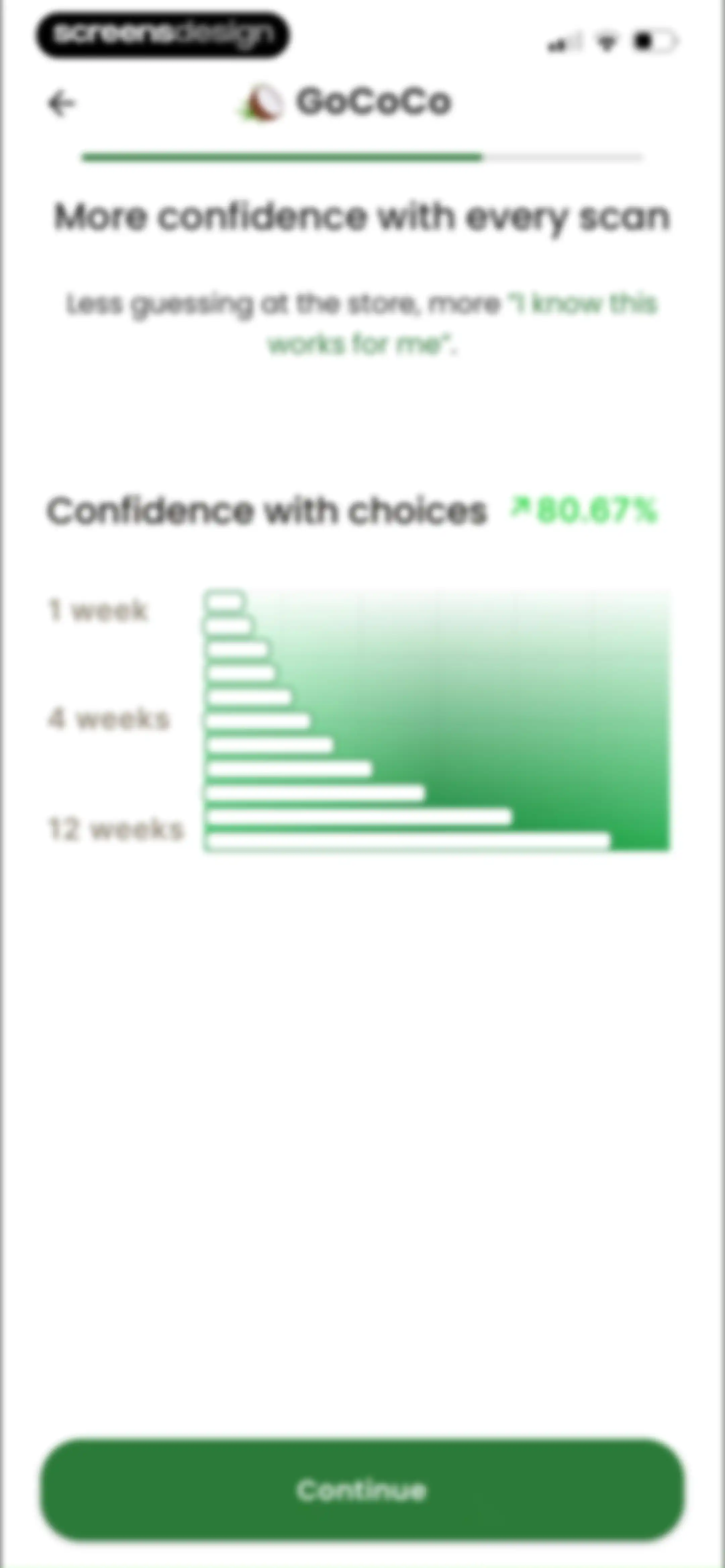 Diabetes food tracker - Gococo screen 32