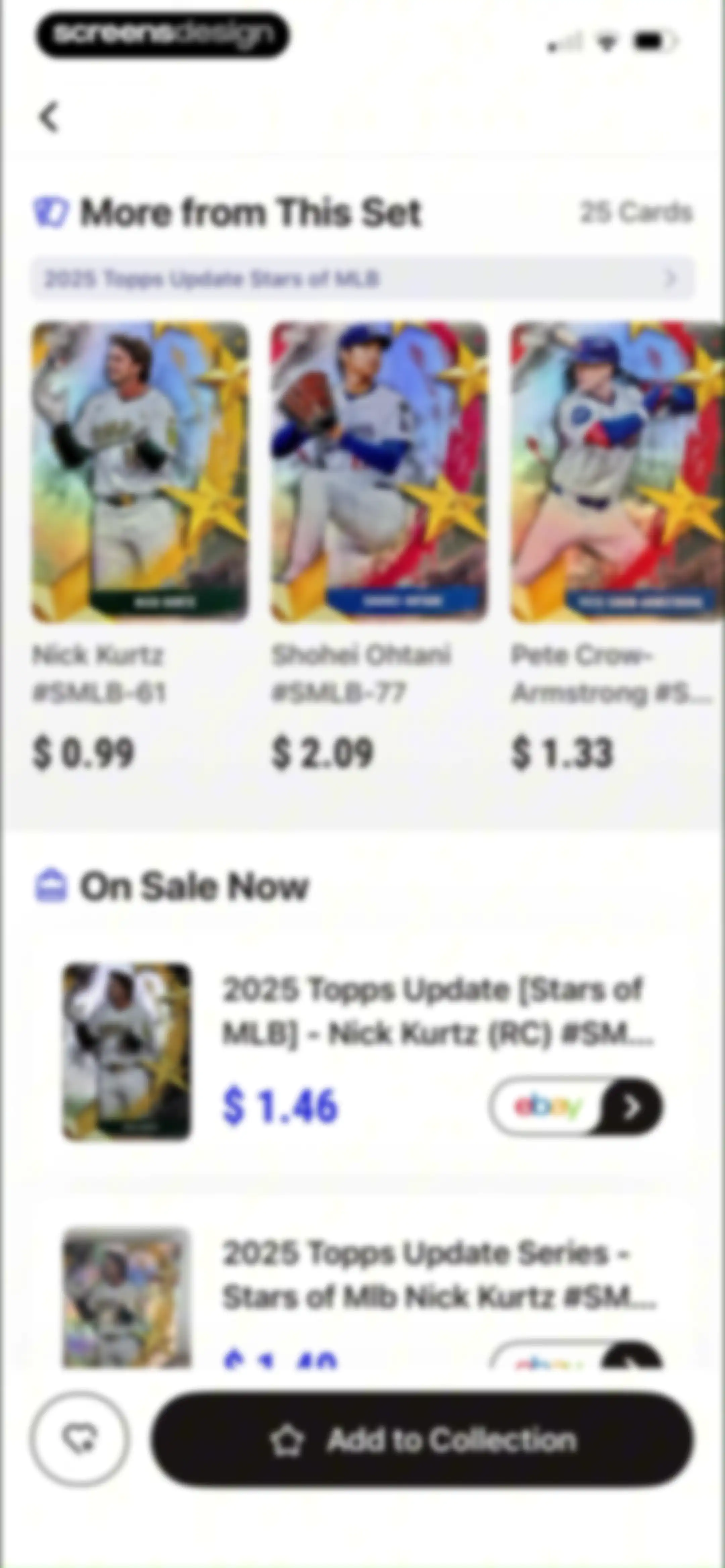 Sports Card Scanner: Spoly screen 32