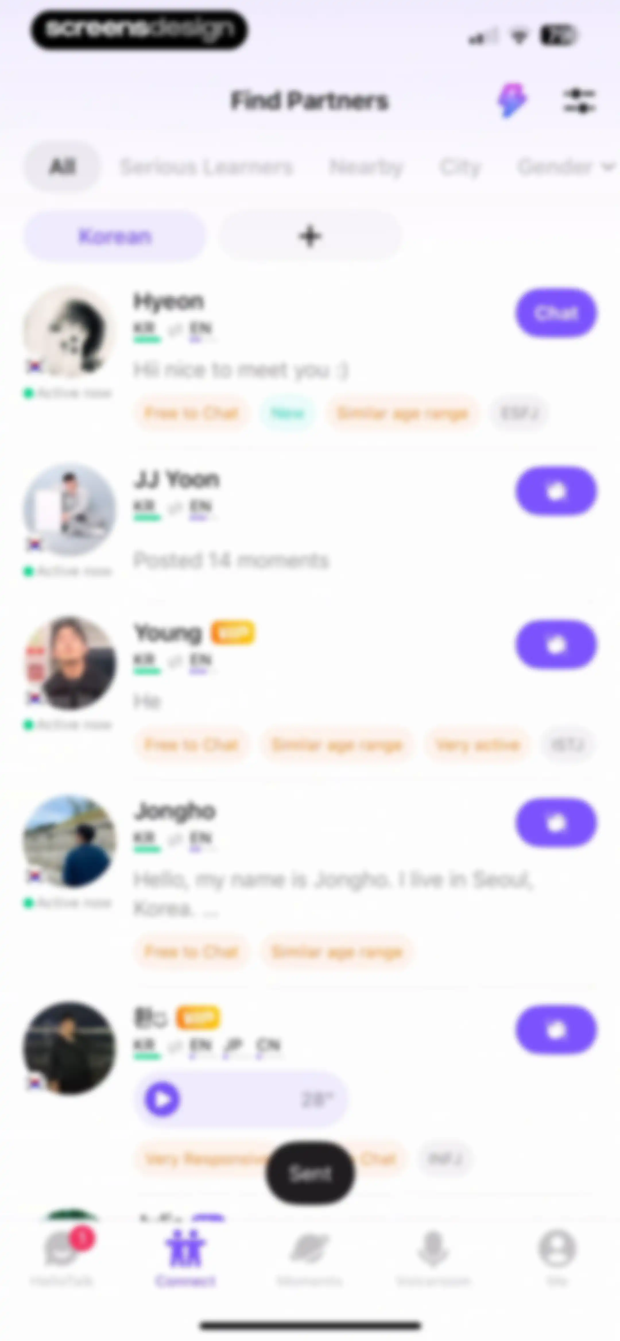 HelloTalk - Language Learning screen 20