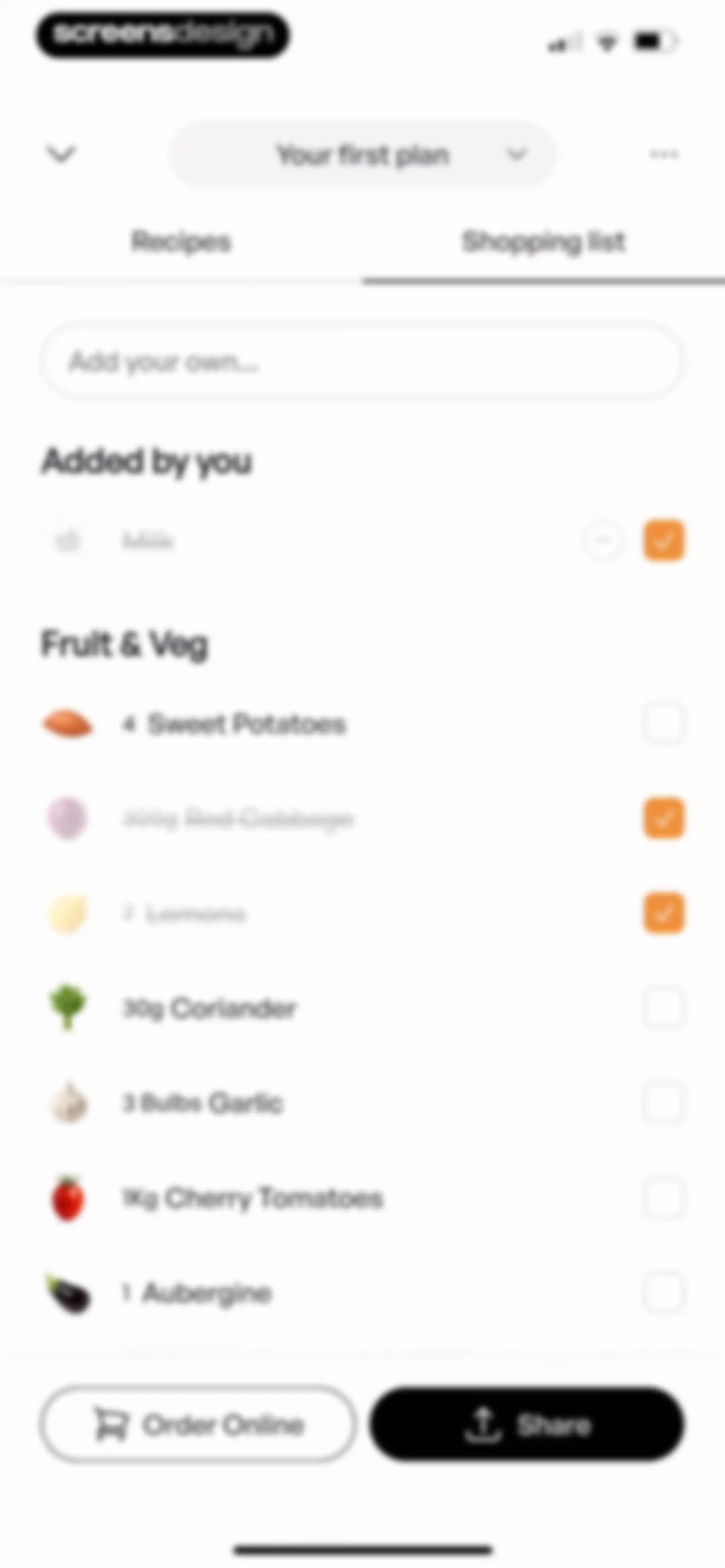 Mob: Meal Planner and Recipes screen 32