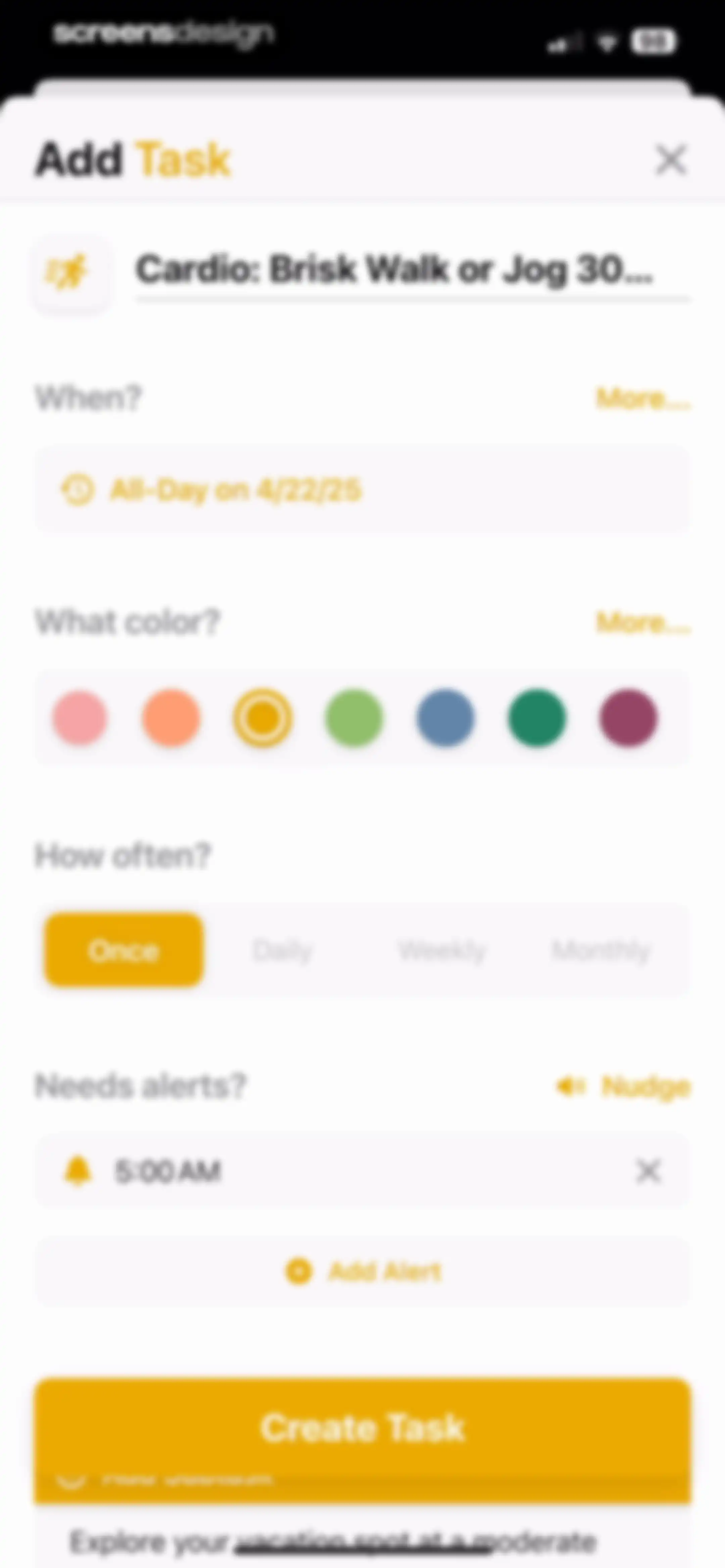 Structured: Daily Planner Todo screen 62