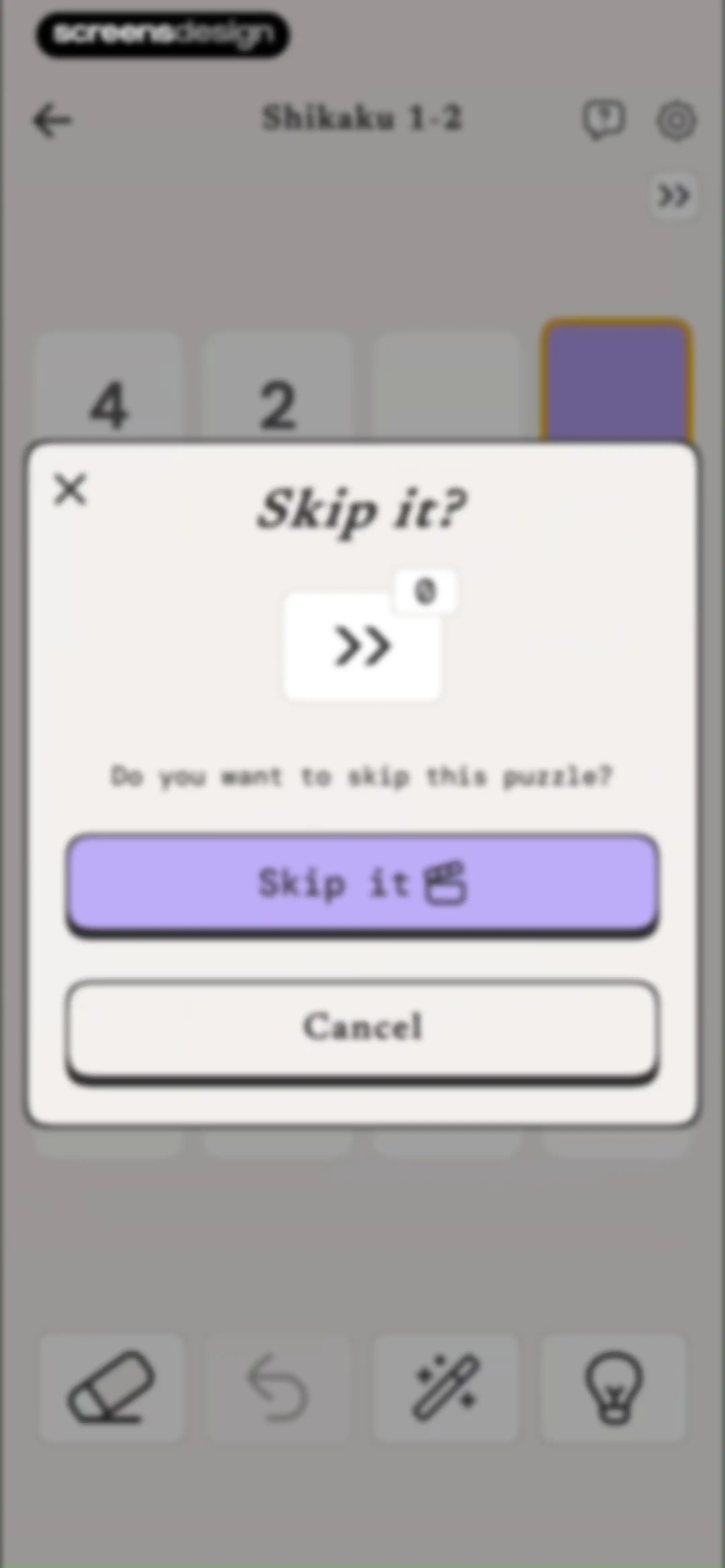 The Almanac screen 19