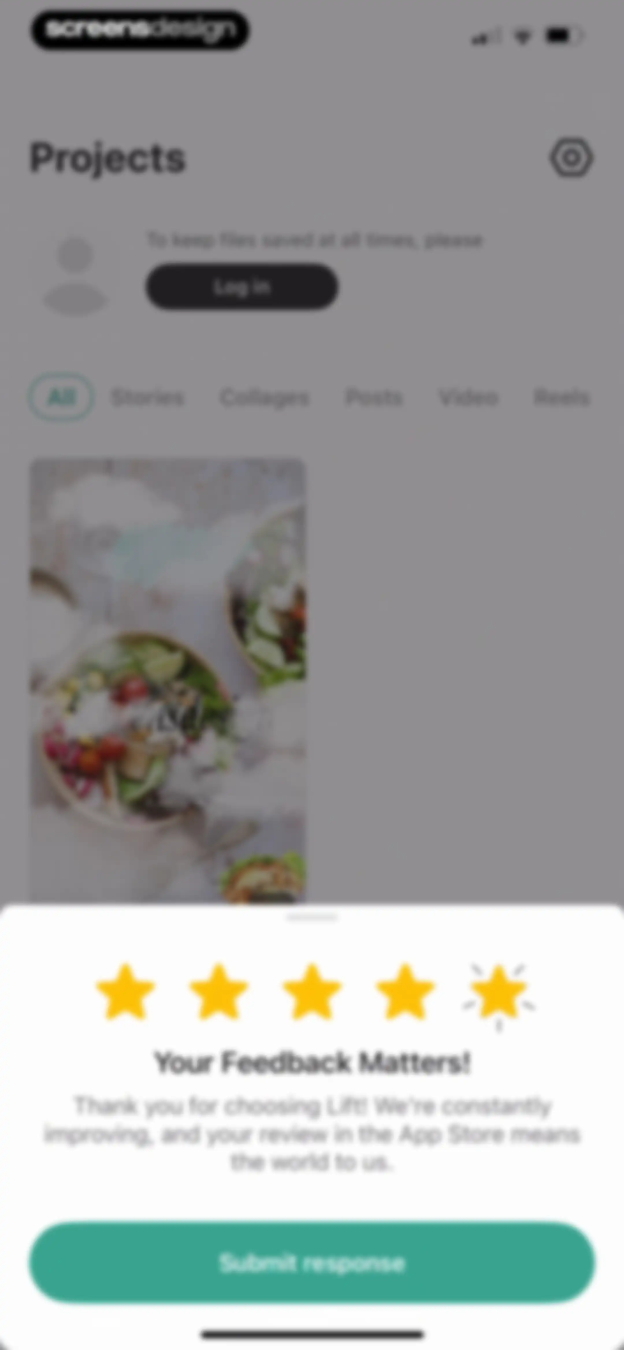 Lift: AI Video & Photo Editor screen 85