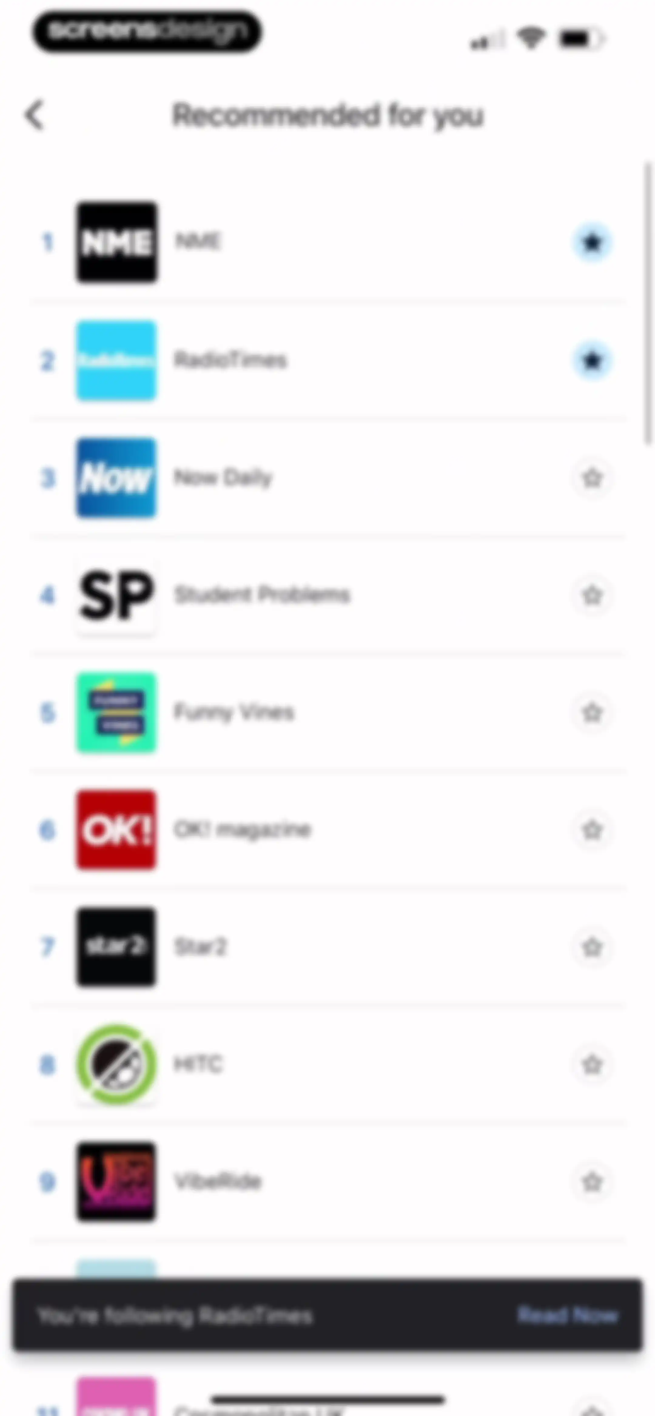 Google News screen 67