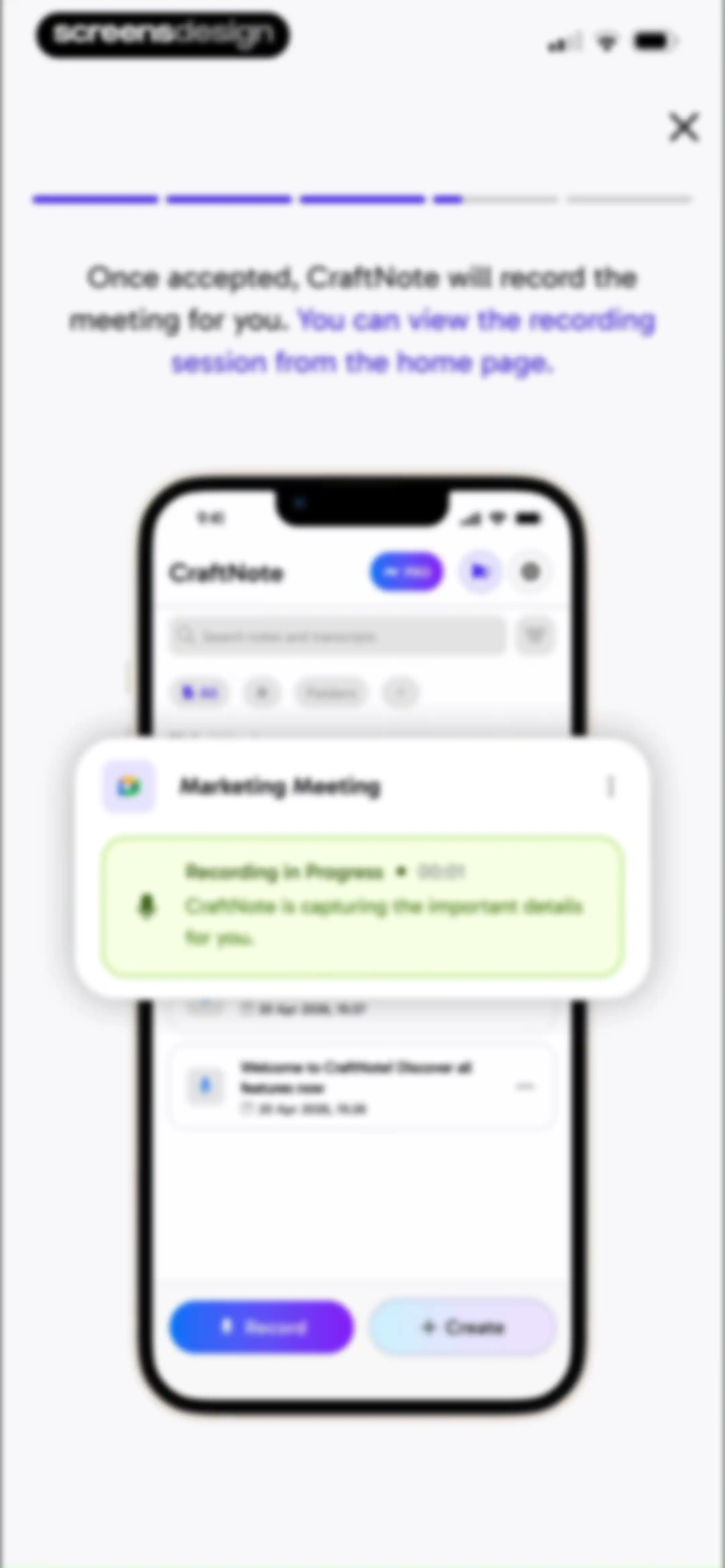 CraftNote: Smart AI Note Taker screen 106