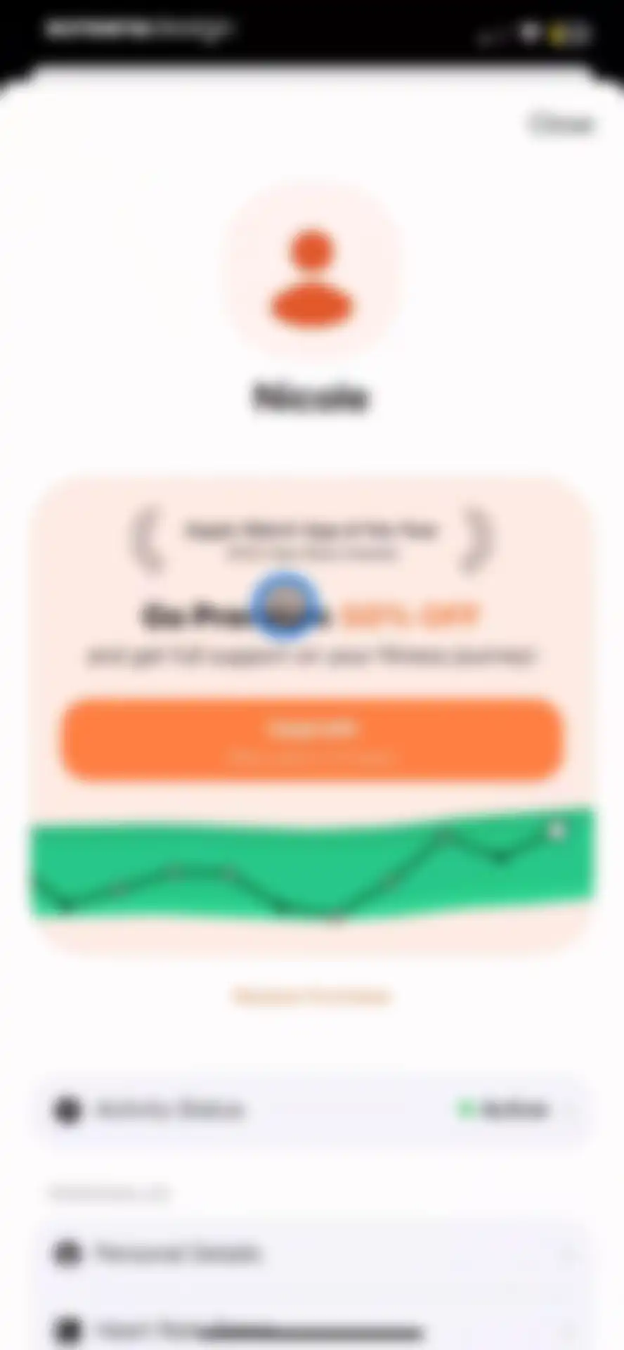 Gentler Streak Workout Tracker screen 49