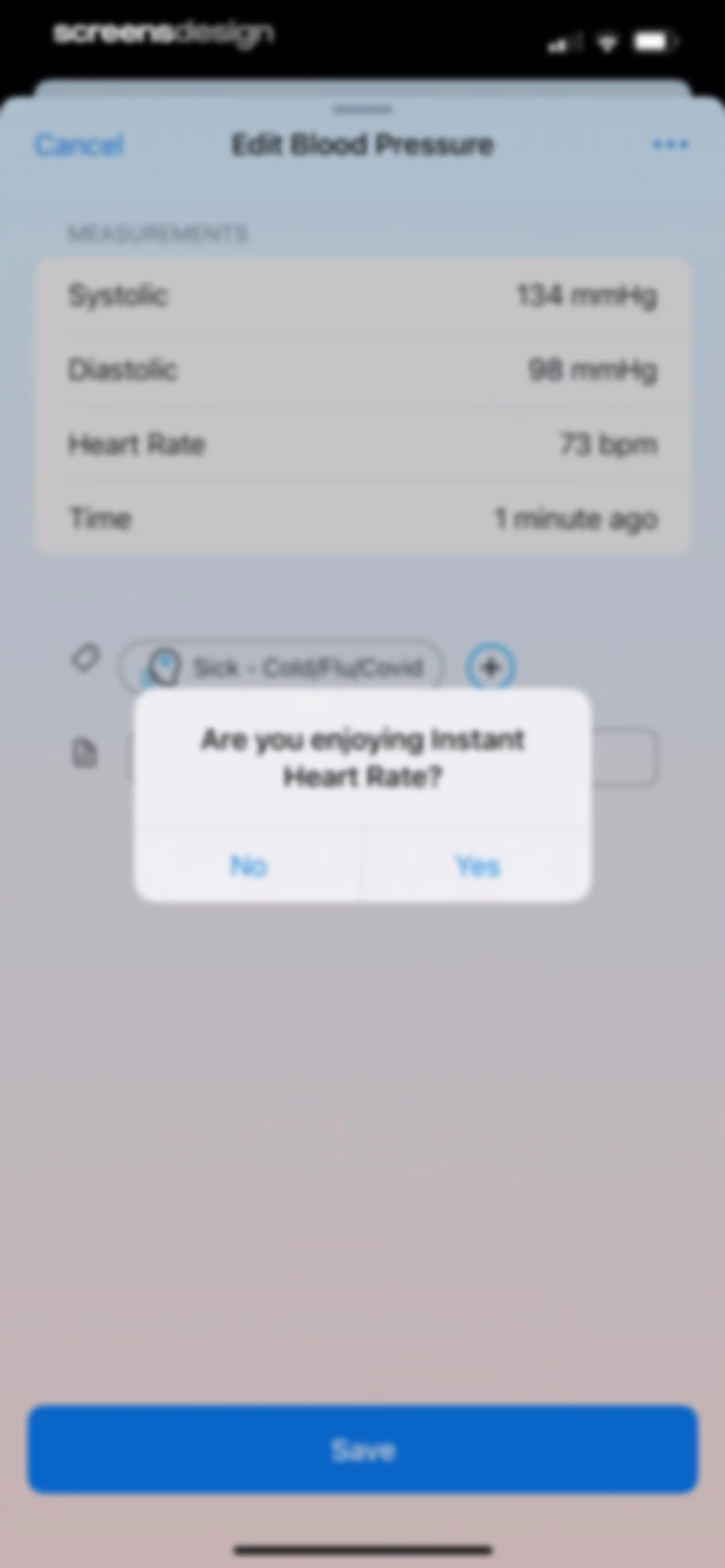 Instant Heart Rate: HR Monitor screen 58