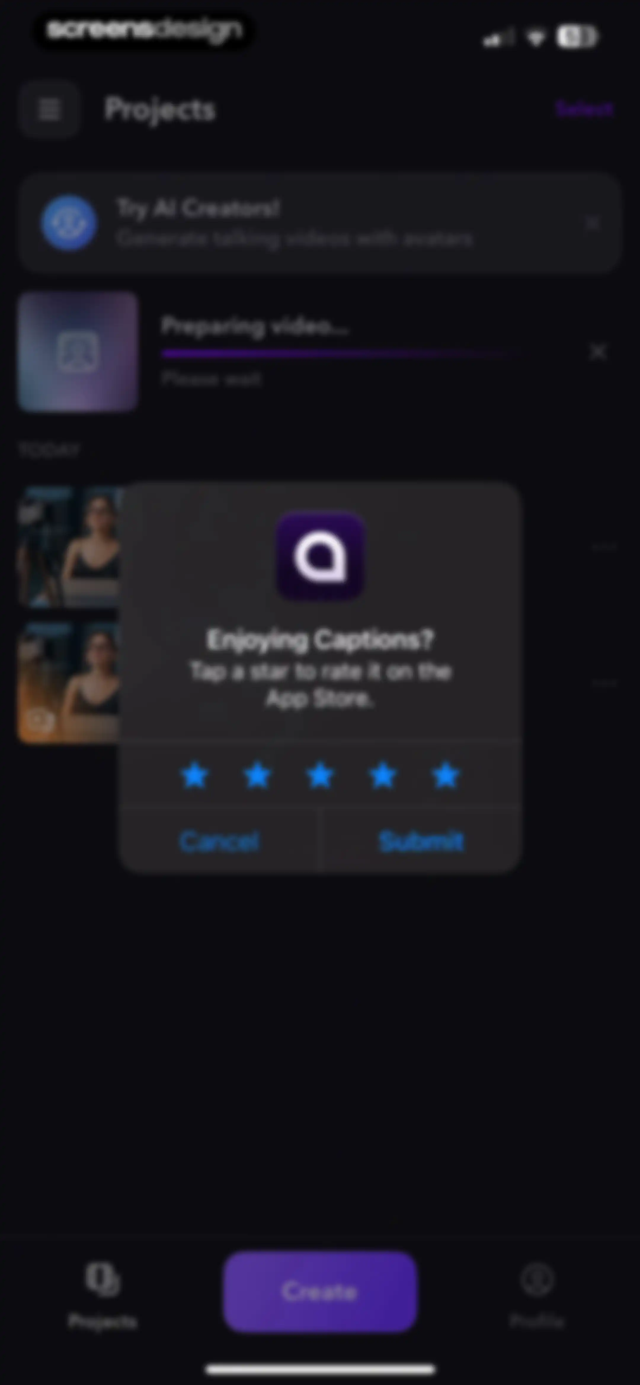 Captions: AI Edits Your Video screen 128