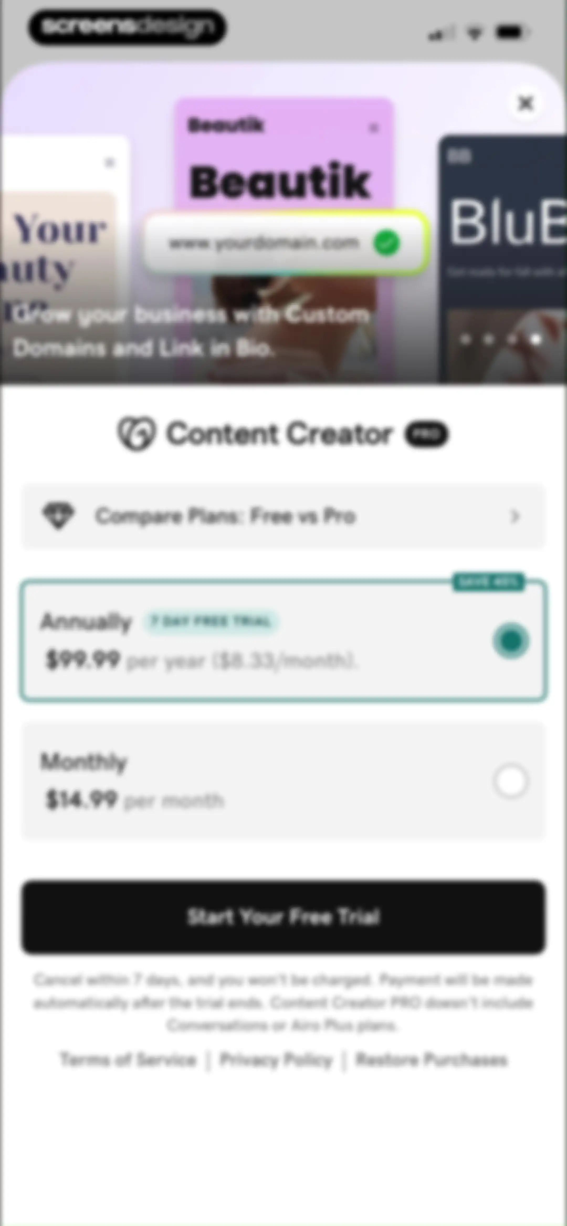 GoDaddy: Websites & Marketing screen 19
